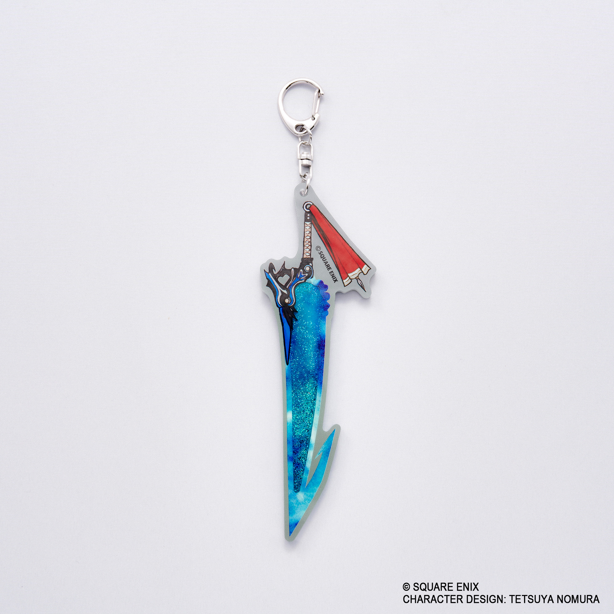 "Final Fantasy X" Glitter Key Chain Fraternity