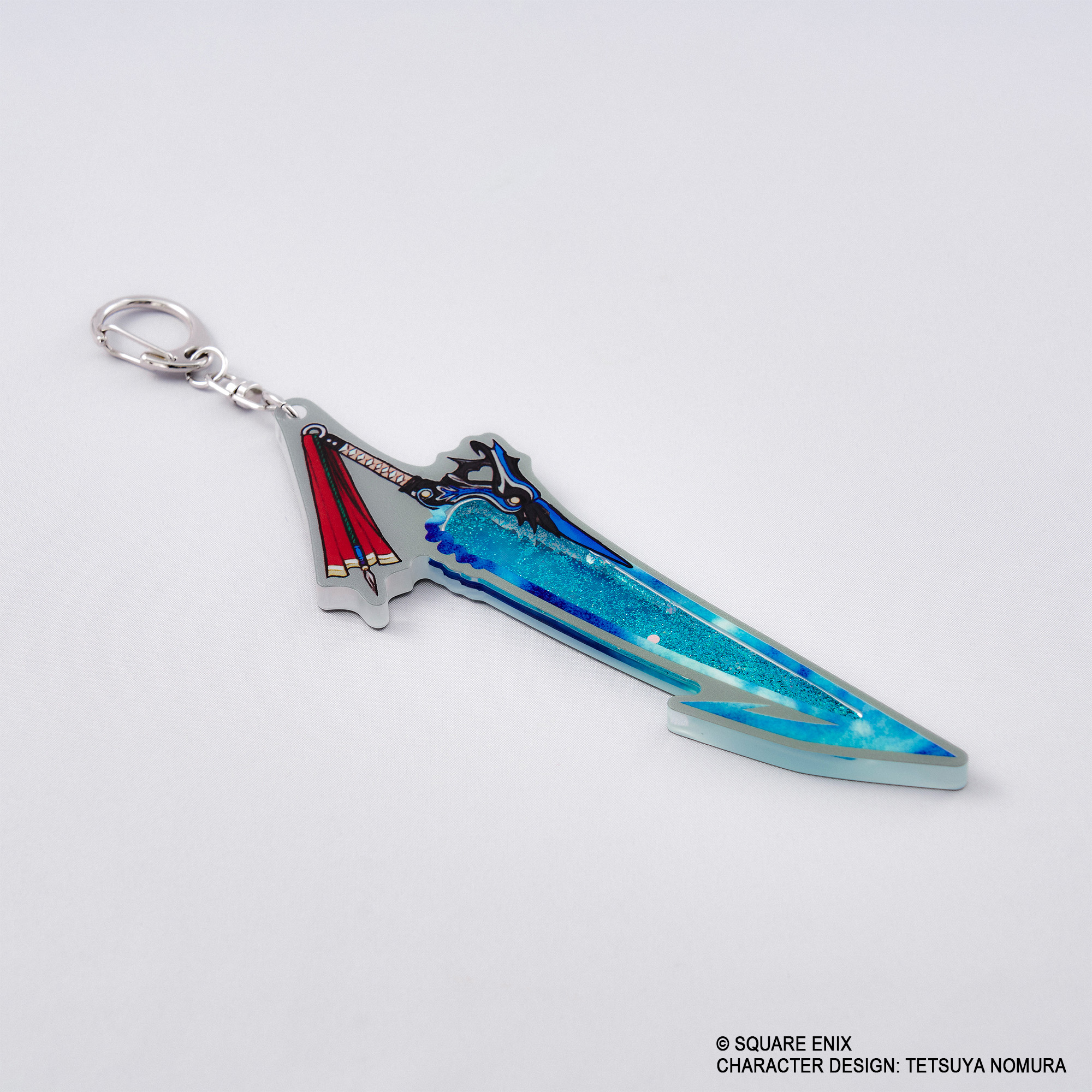 "Final Fantasy X" Glitter Key Chain Fraternity
