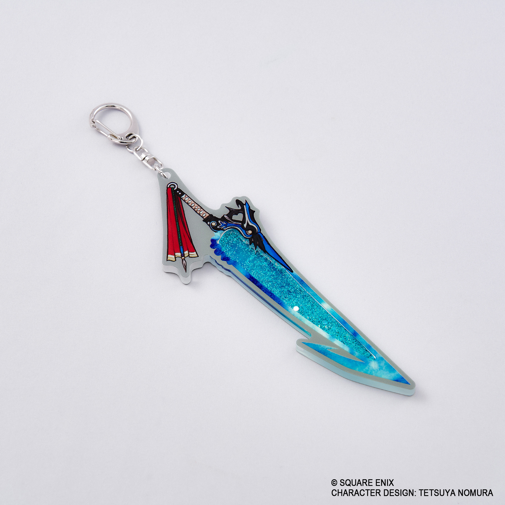 "Final Fantasy X" Glitter Key Chain Fraternity