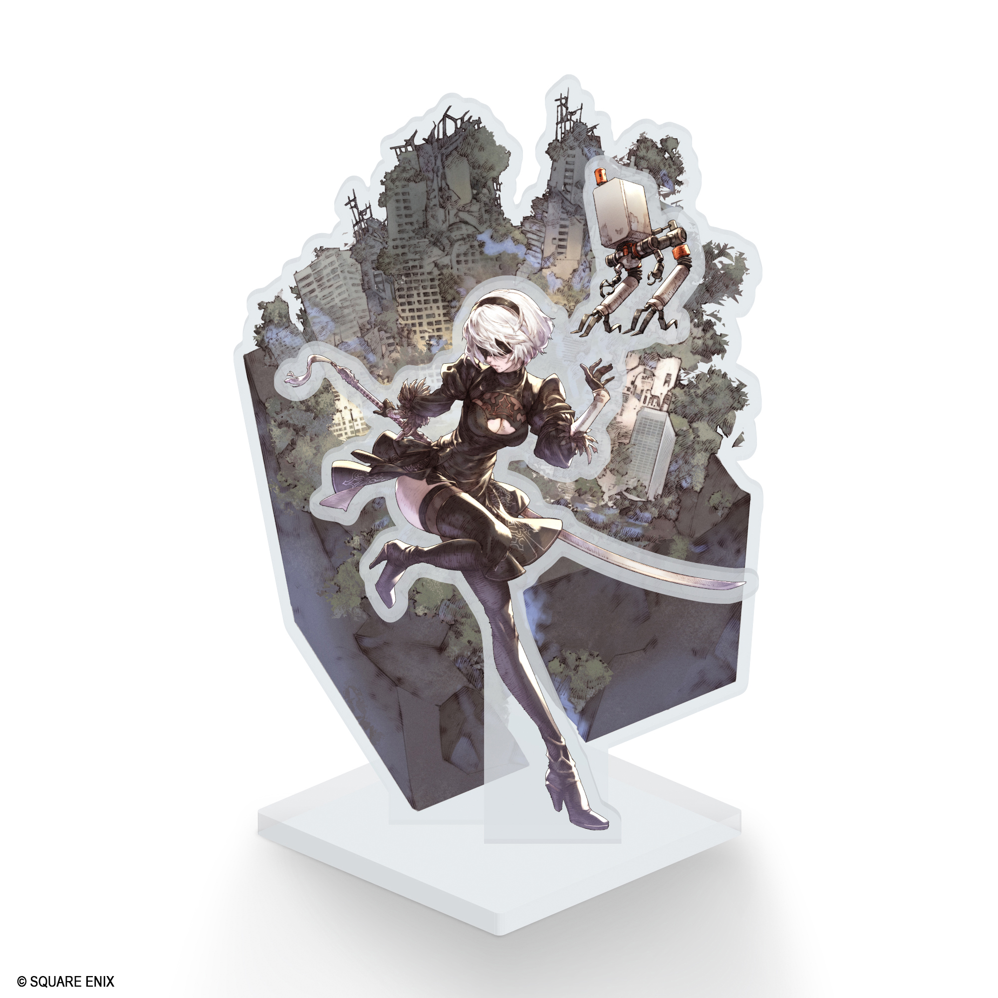"NieR:Automata" 9th Anniversary Acrylic Diorama 2B