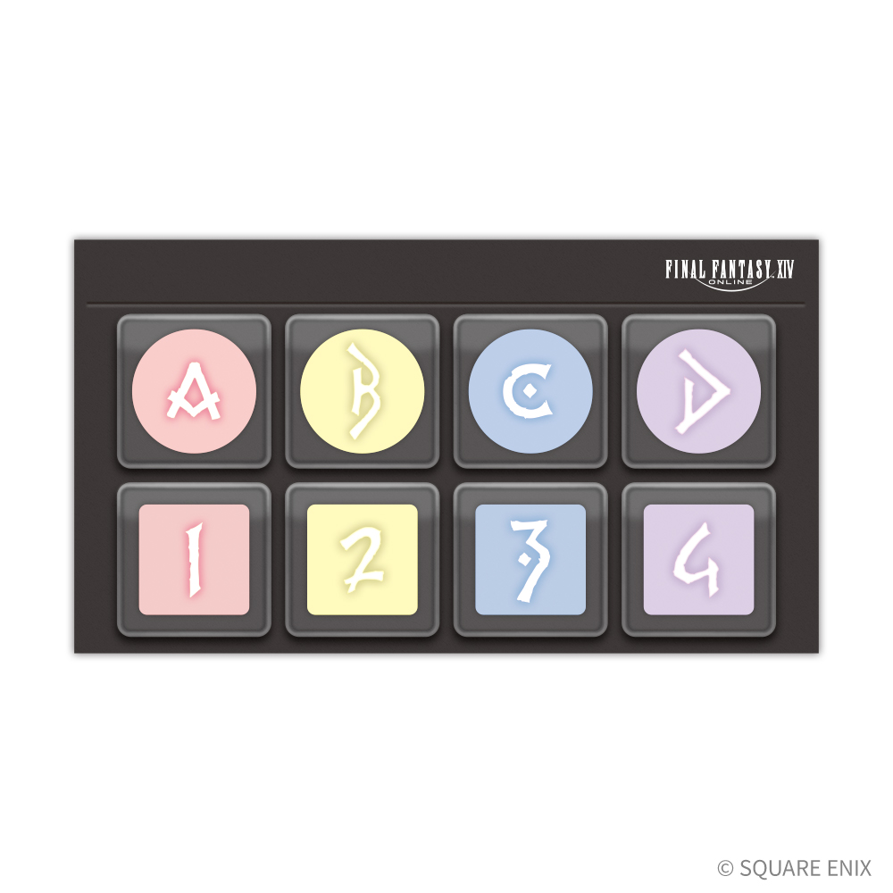 "Final Fantasy XIV" Sticky Note Set Field Marker