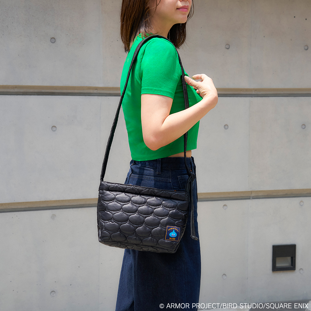 "Dragon Quest" Smile Slime Quilting Shoulder Bag Slime