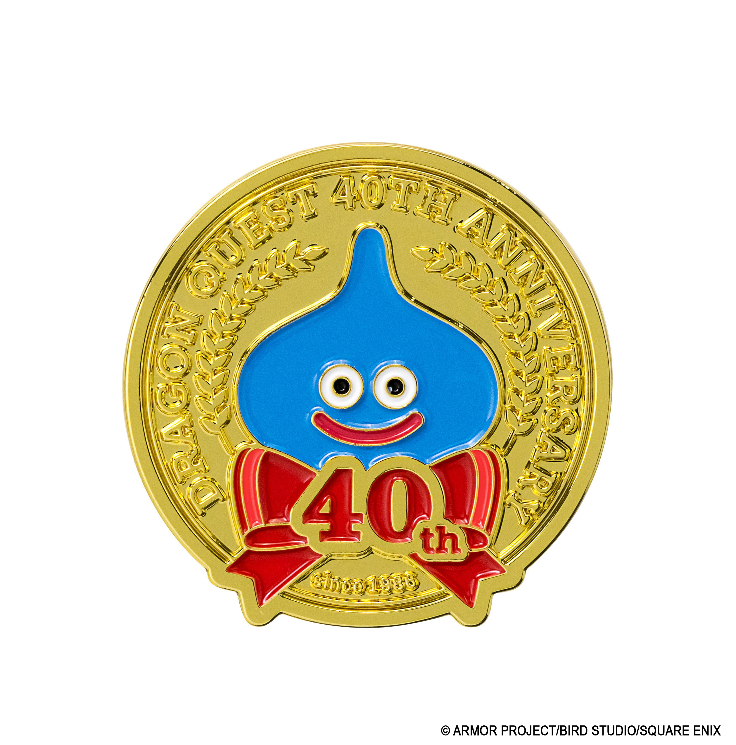 "Dragon Quest" 40th Anniversary Pins