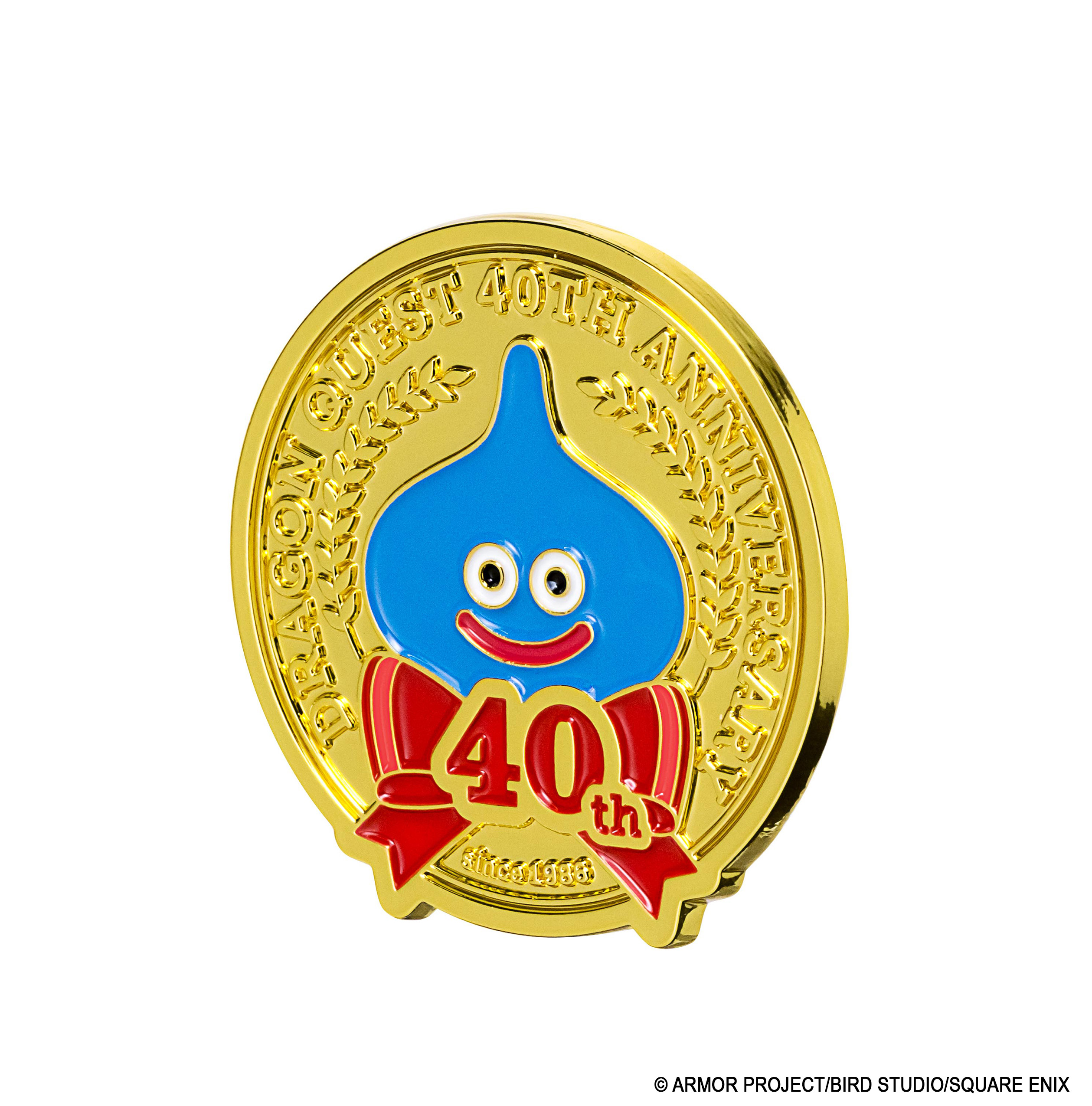 "Dragon Quest" 40th Anniversary Pins