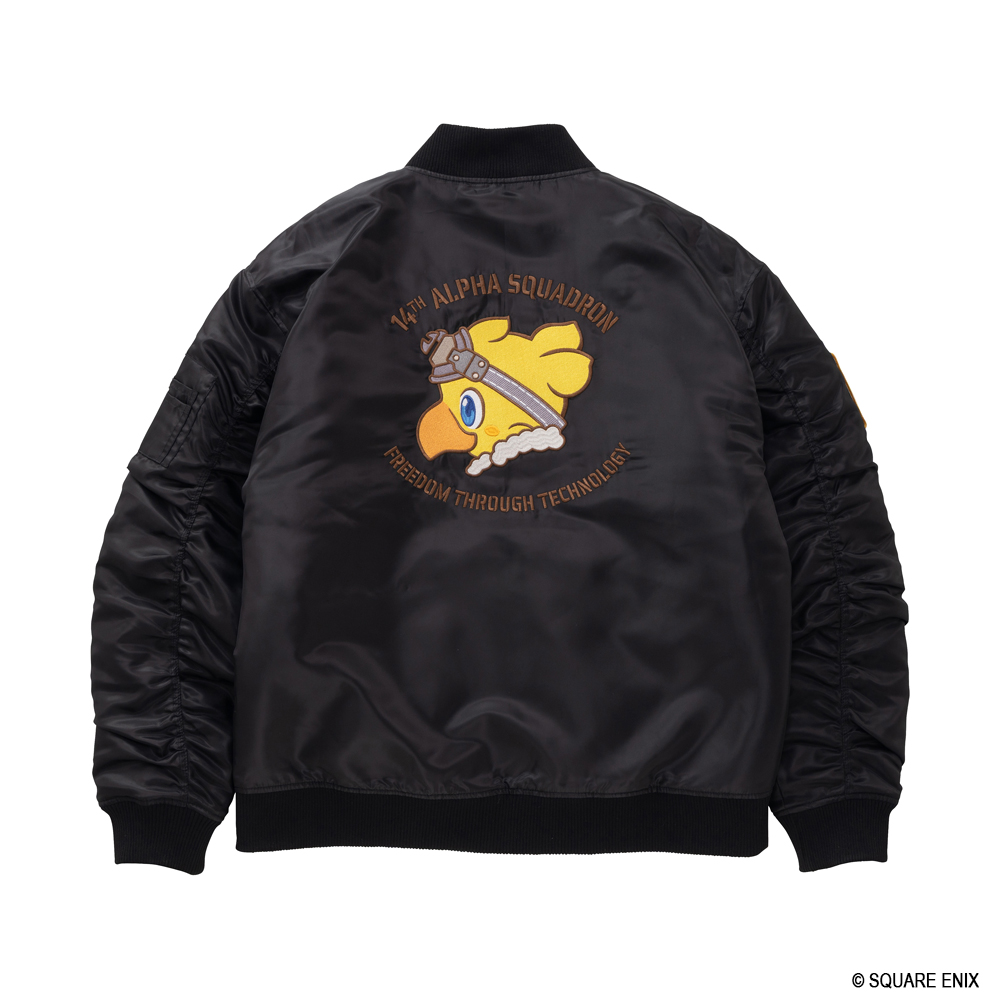 [Pre-order] "Final Fantasy XIV" Bomber Jacket ALPHA SQUADRON