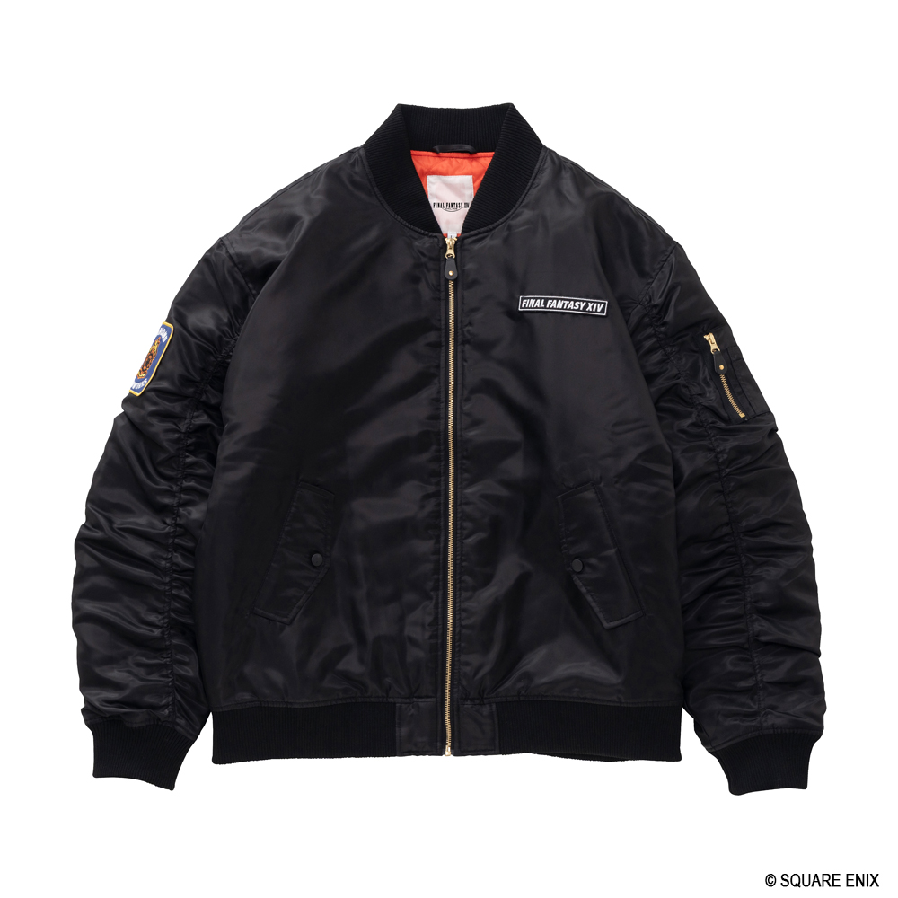 [Pre-order] "Final Fantasy XIV" Bomber Jacket ALPHA SQUADRON