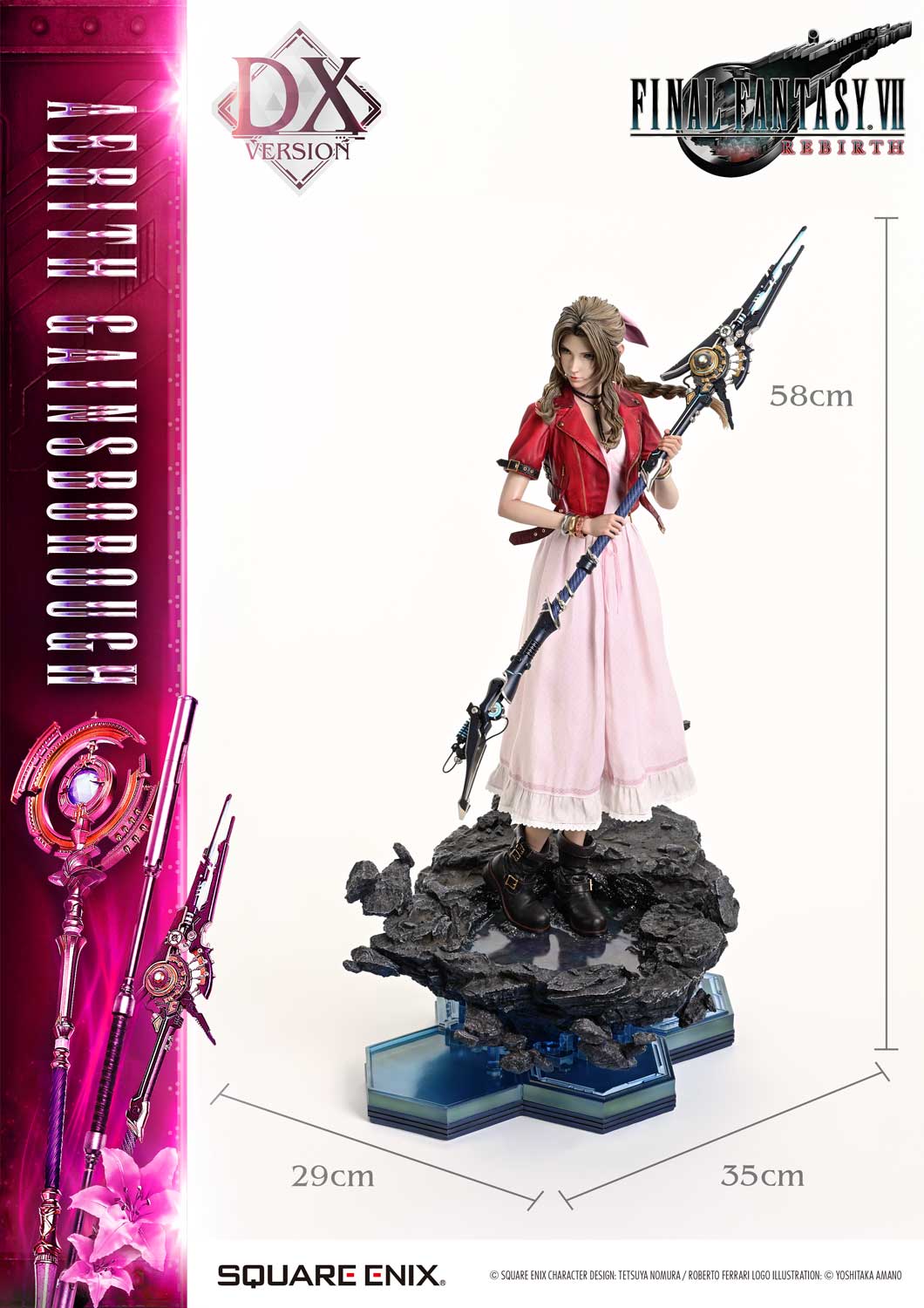 SQUARE ENIX Masterline "Final Fantasy VII Rebirth" Aerith Gainsborough DX Edition