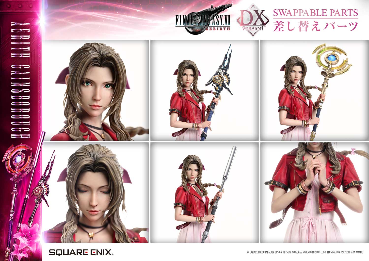 SQUARE ENIX Masterline "Final Fantasy VII Rebirth" Aerith Gainsborough DX Edition