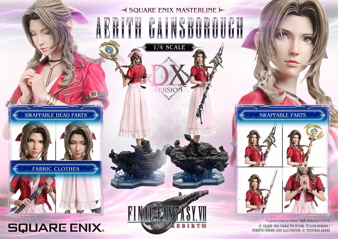 SQUARE ENIX Masterline "Final Fantasy VII Rebirth" Aerith Gainsborough DX Edition