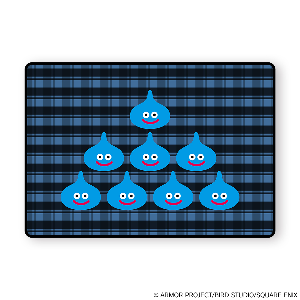 "Dragon Quest" Smile Slime Cushion Blanket King Slime