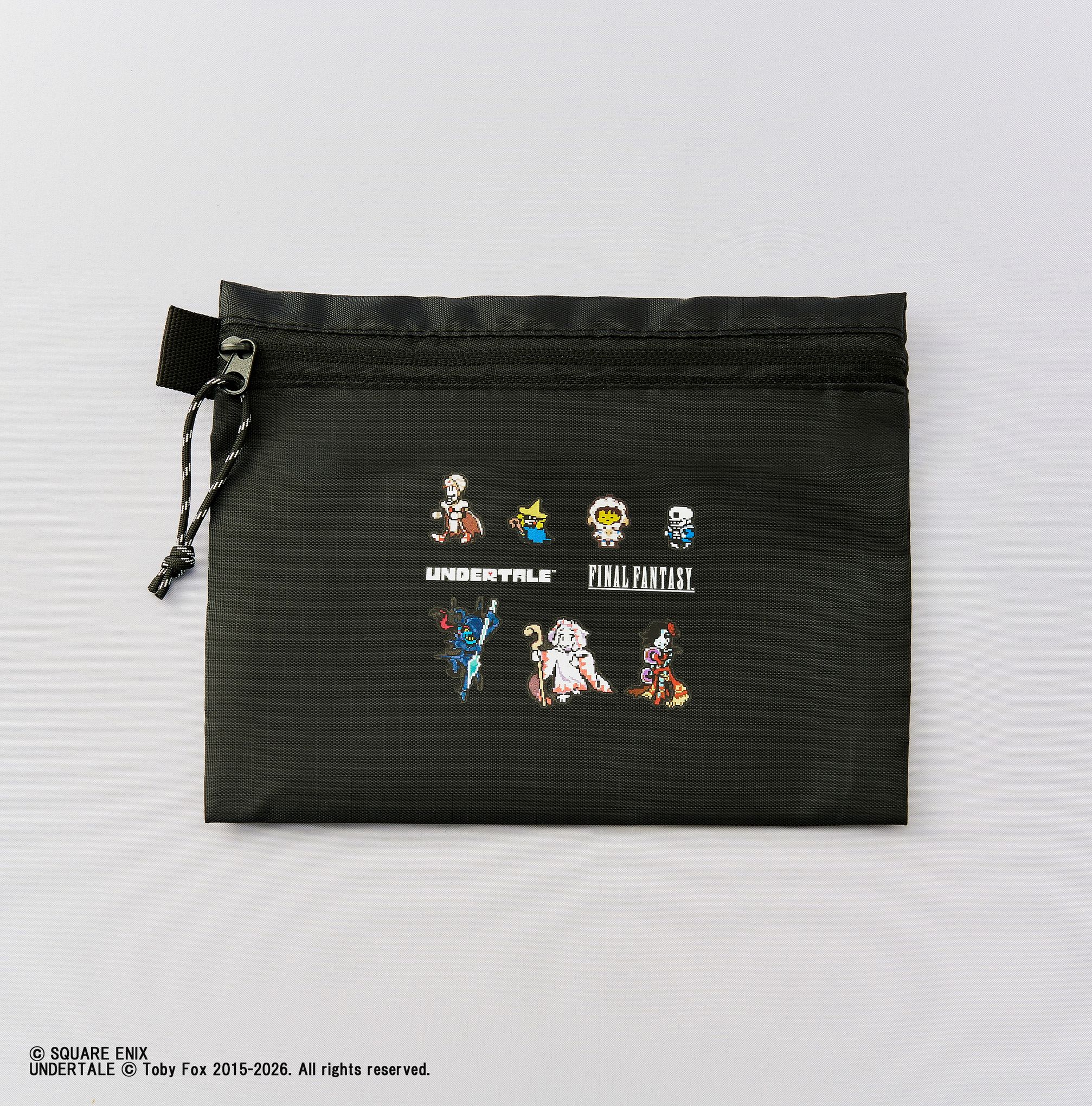 "UNDERTALE" x "Final Fantasy" Pouch