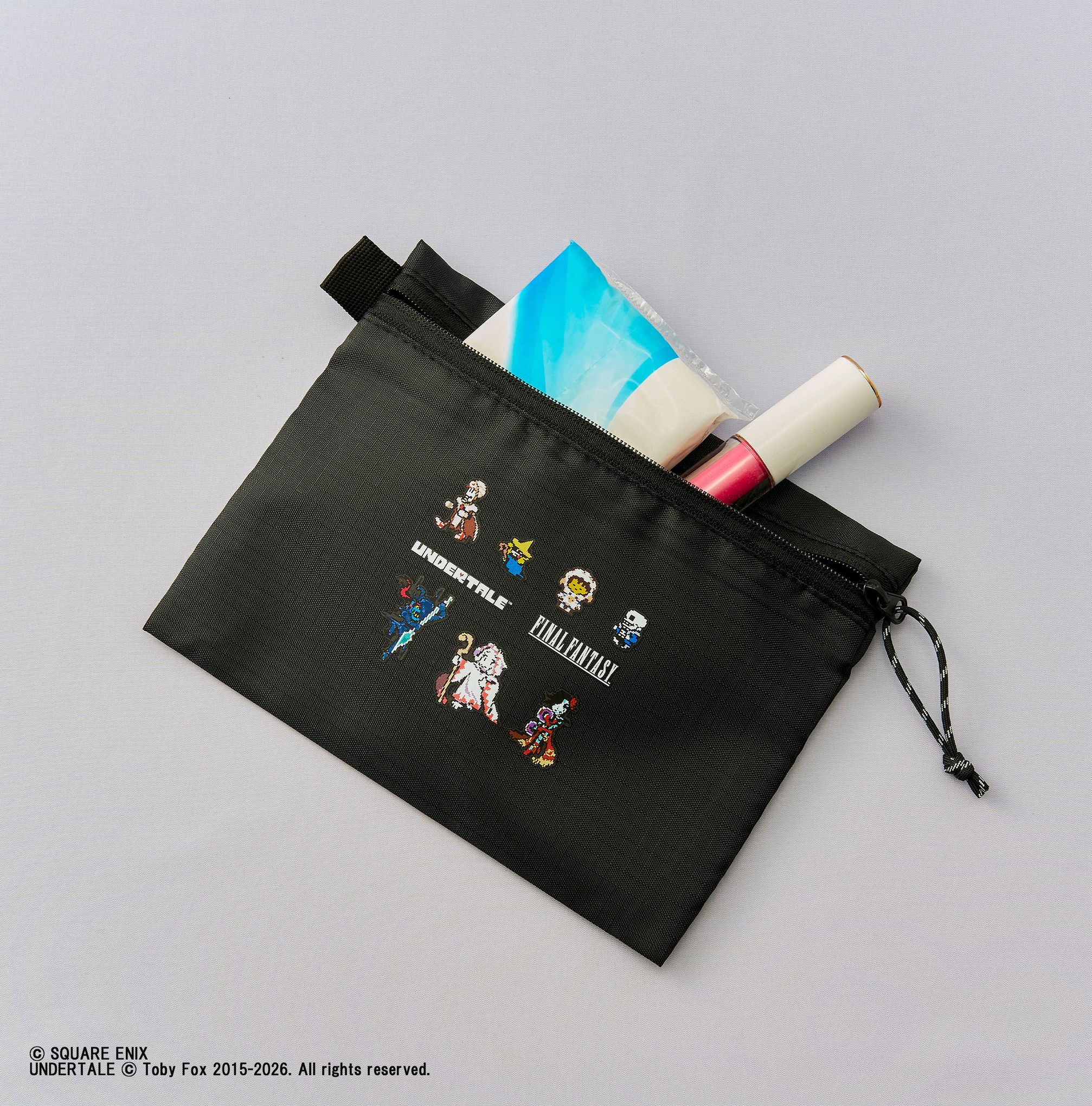"UNDERTALE" x "Final Fantasy" Pouch