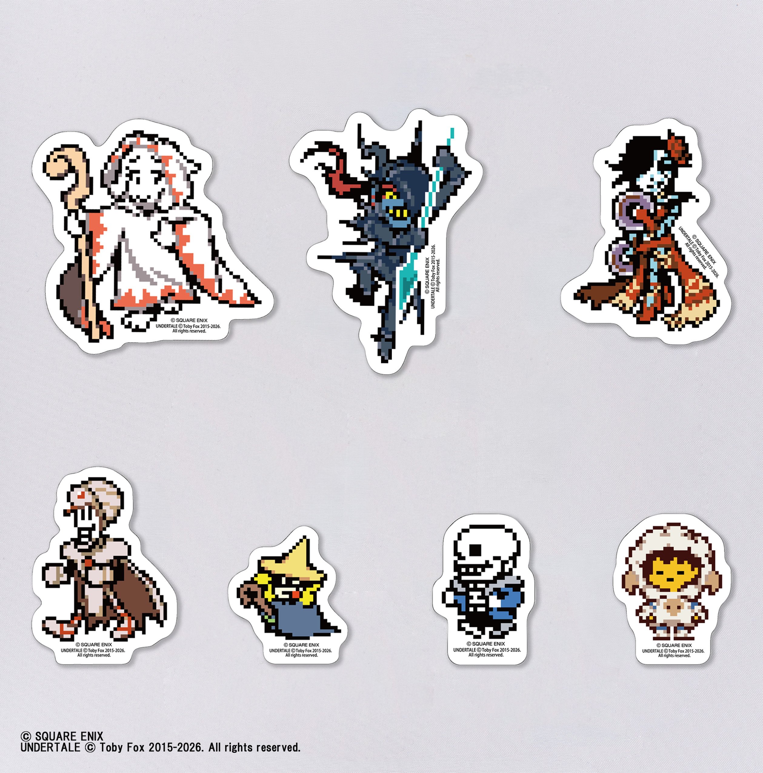 "UNDERTALE" x "Final Fantasy" Sticker Set