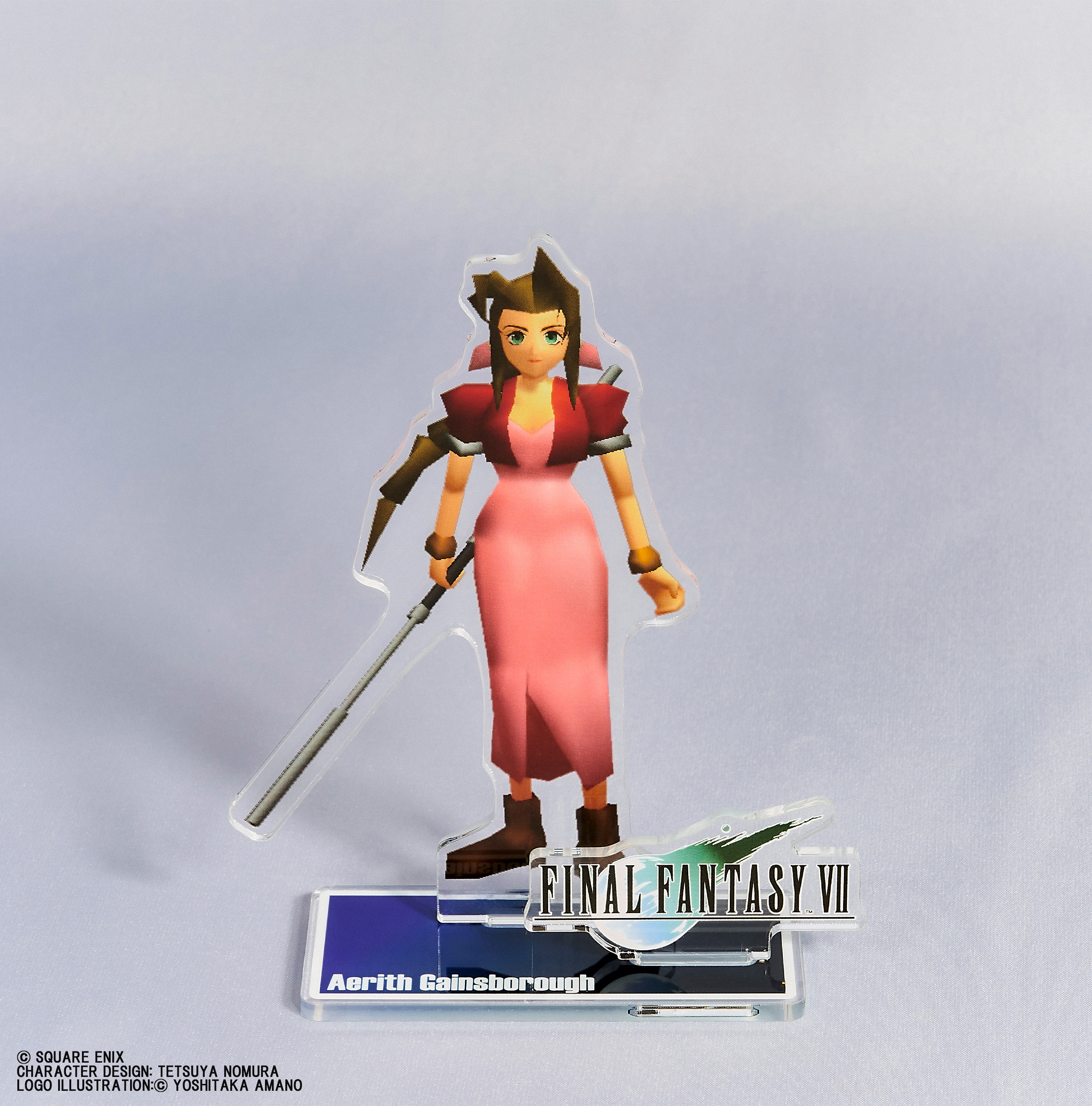 "Final Fantasy VII" Polygon Character Acrylic Stand Aerith Gainsborough