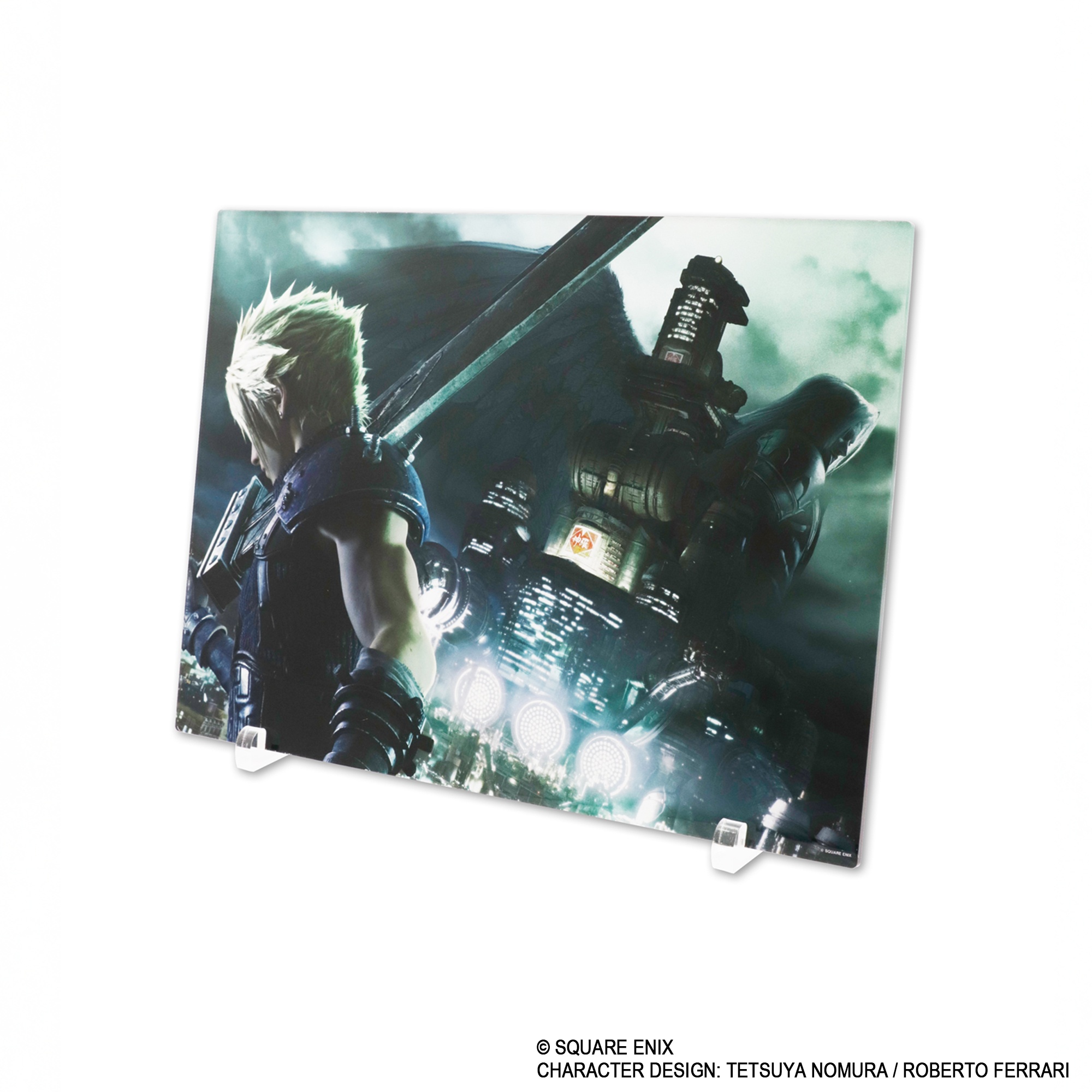 "Final Fantasy VII Remake" Acrylic Panel Cloud Strife & Sephiroth