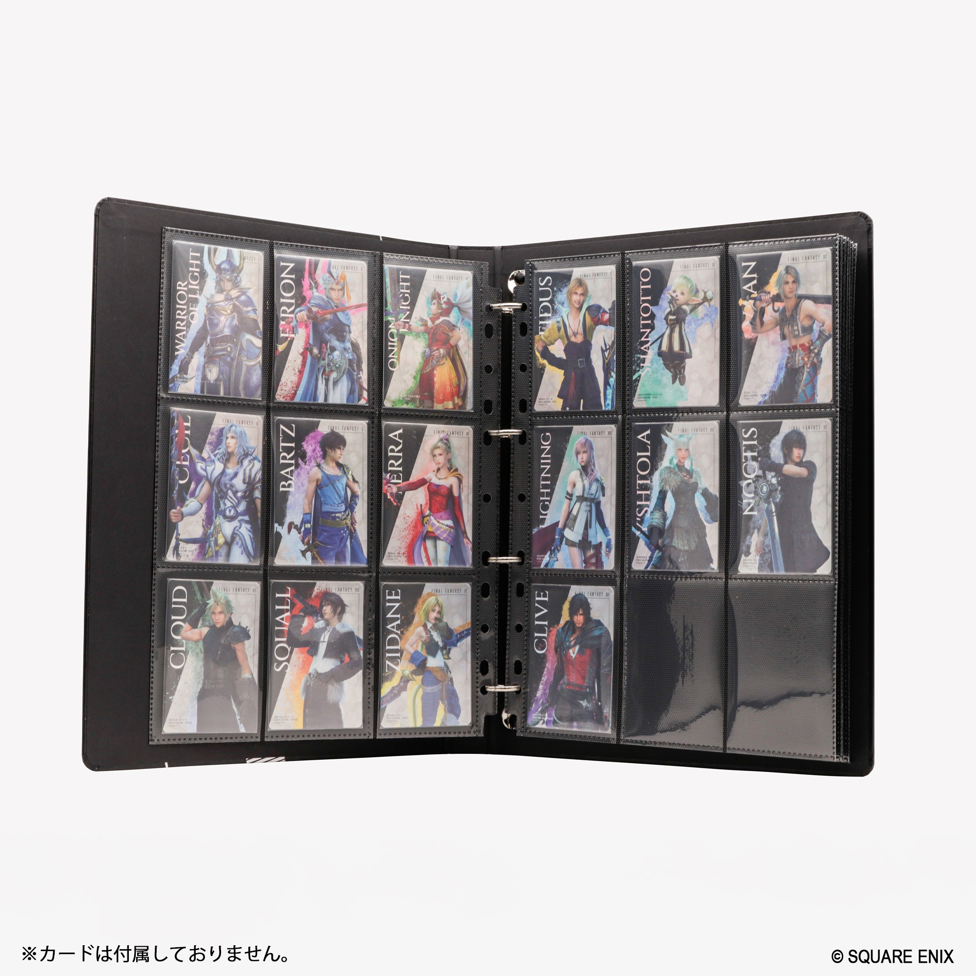 9 Pocket Card Binder "Final Fantasy" 40th Anniversary Collection