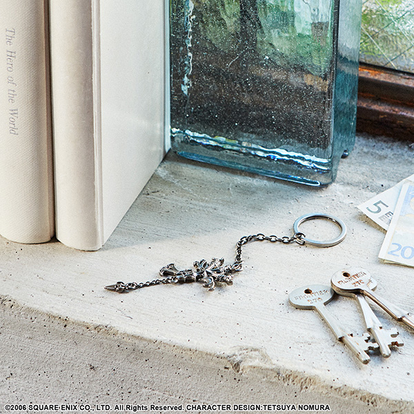 "Dirge of Cerberus: Final Fantasy VII" Key Chain Cerberus
