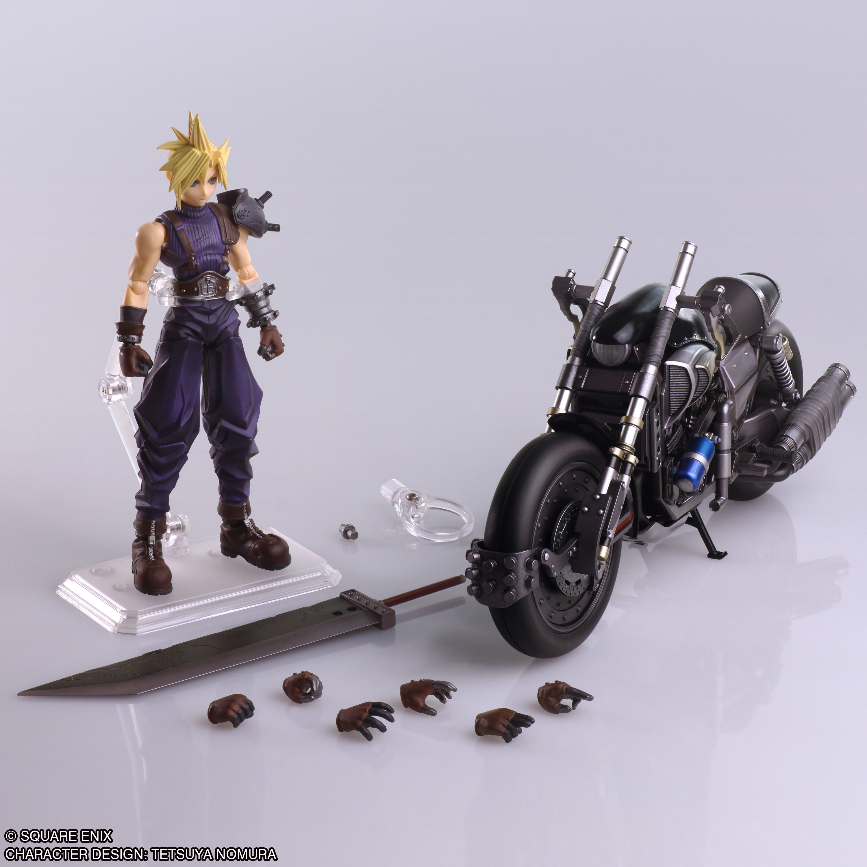 [Pre-order] "Final Fantasy VII" Bring Arts Cloud Strife & Hardy Daytona