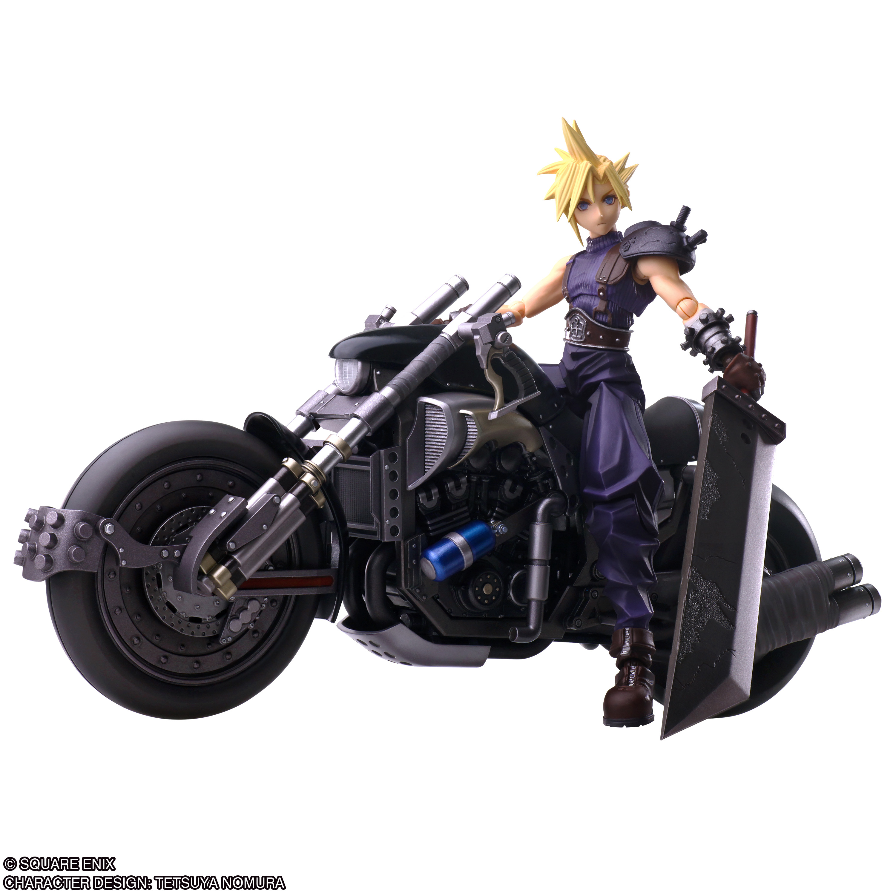 [Pre-order] "Final Fantasy VII" Bring Arts Cloud Strife & Hardy Daytona