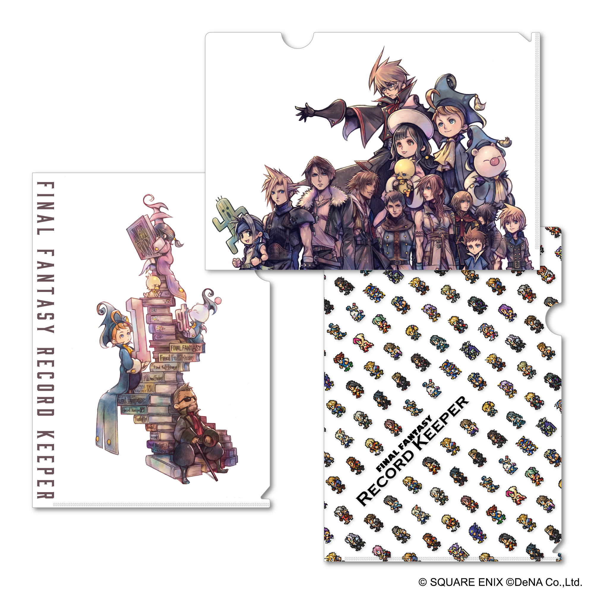 "Final Fantasy Record Keeper" Clear File Set