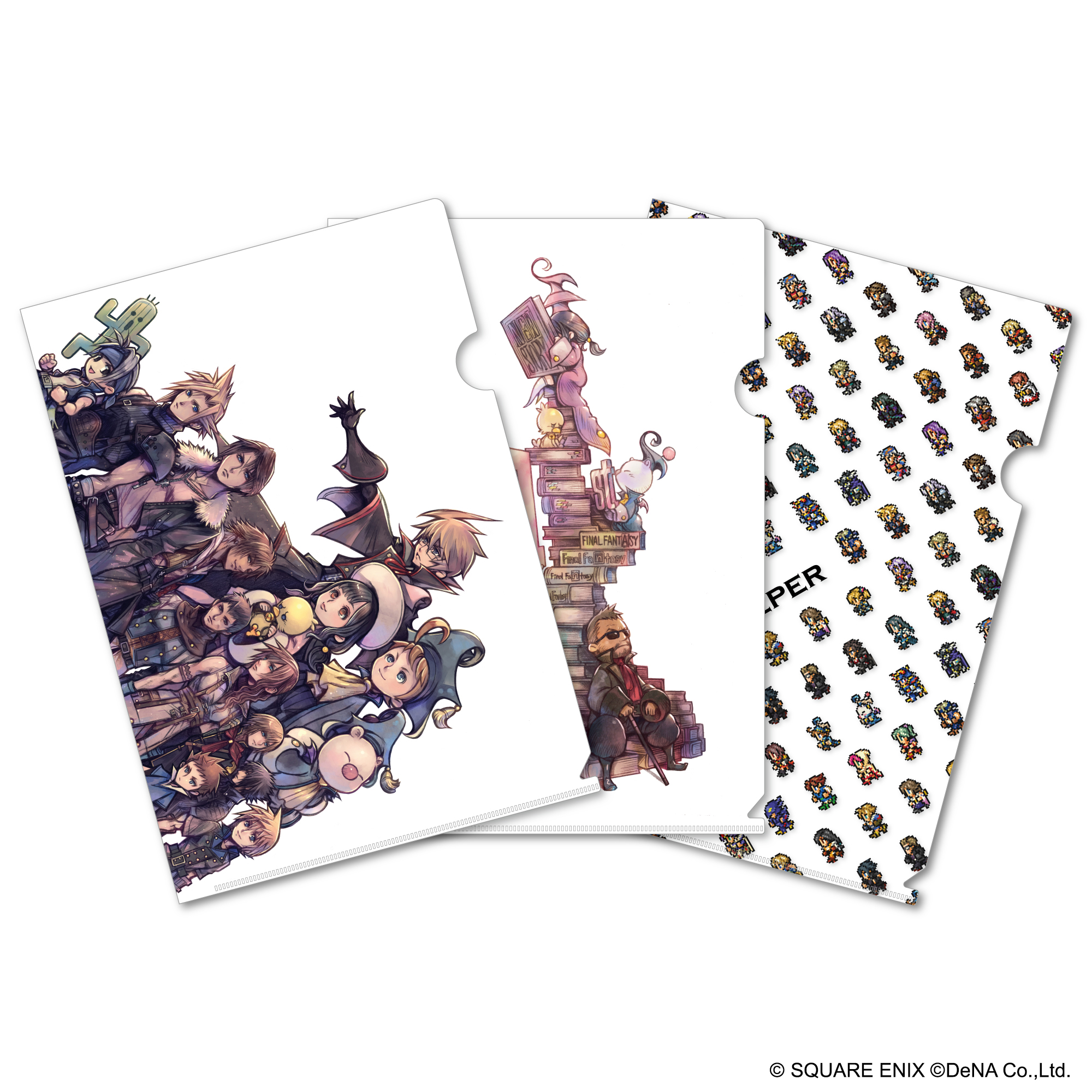 "Final Fantasy Record Keeper" Clear File Set