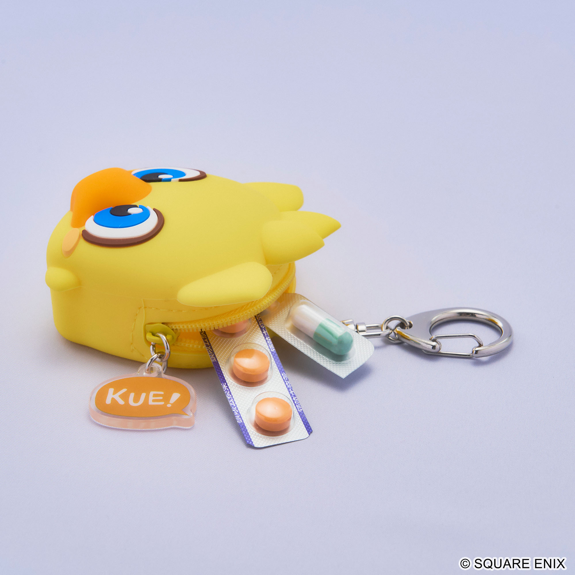 "Final Fantasy" Silicon Mini Pouch Chocobo