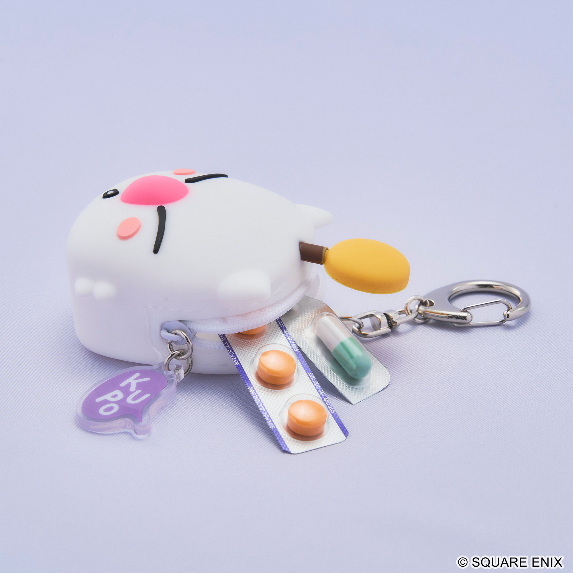 "Final Fantasy" Silicon Mini Pouch Moogle