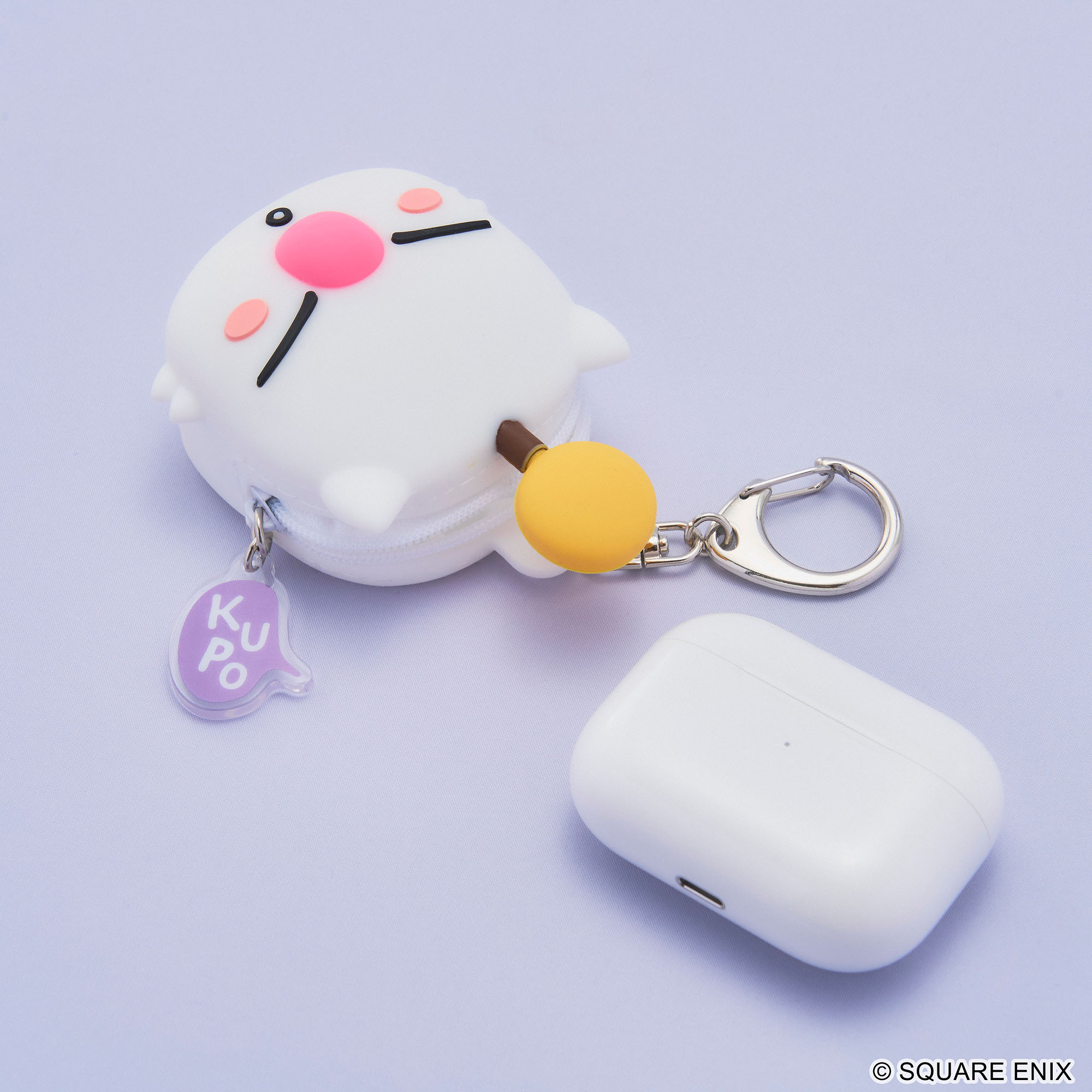 "Final Fantasy" Silicon Mini Pouch Moogle