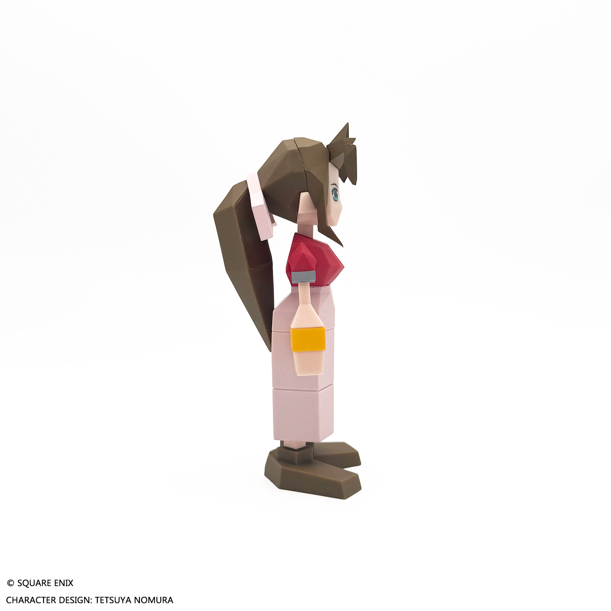 "Final Fantasy VII" Polygon Soft Vinyl Figure Aerith Gainsborough