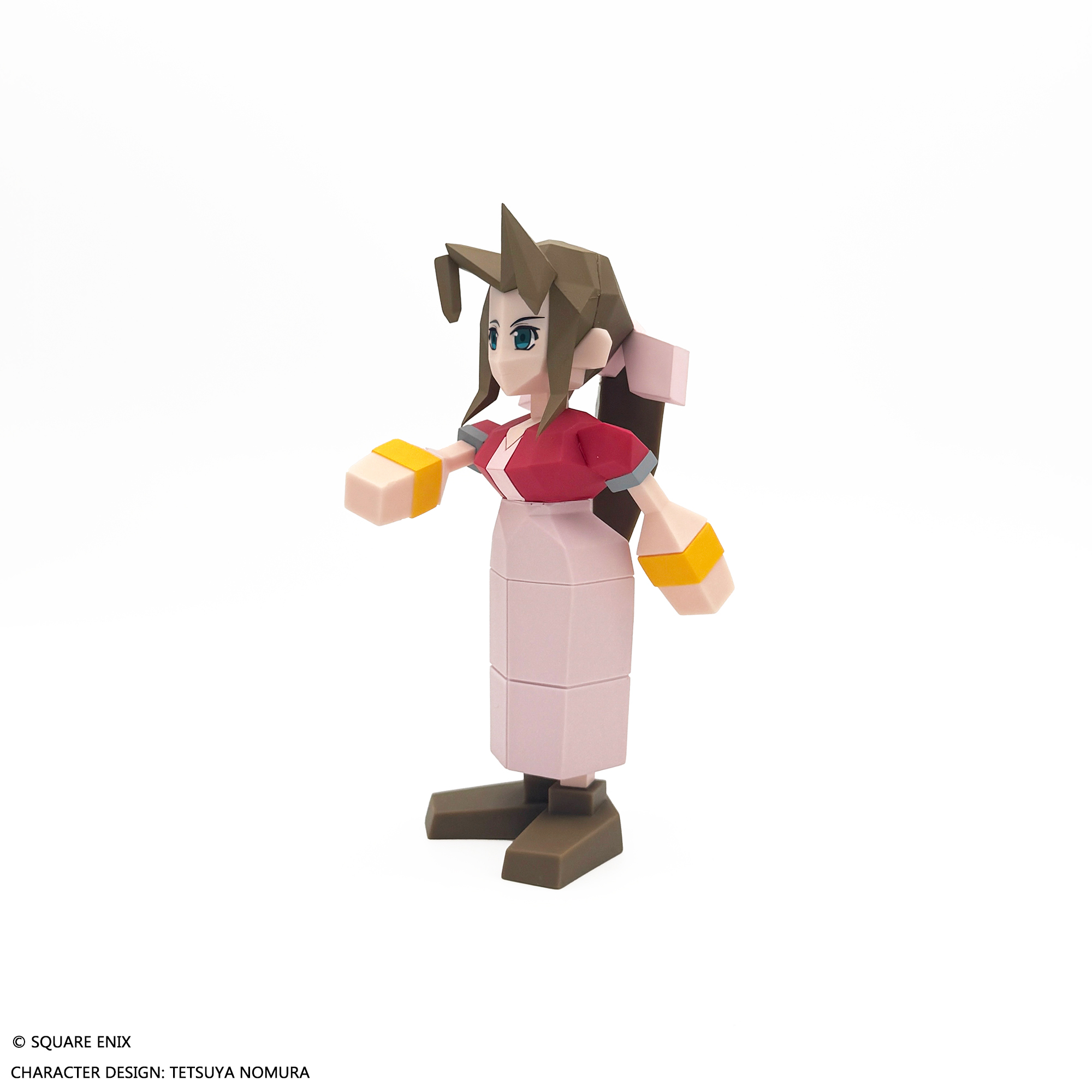 "Final Fantasy VII" Polygon Soft Vinyl Figure Aerith Gainsborough