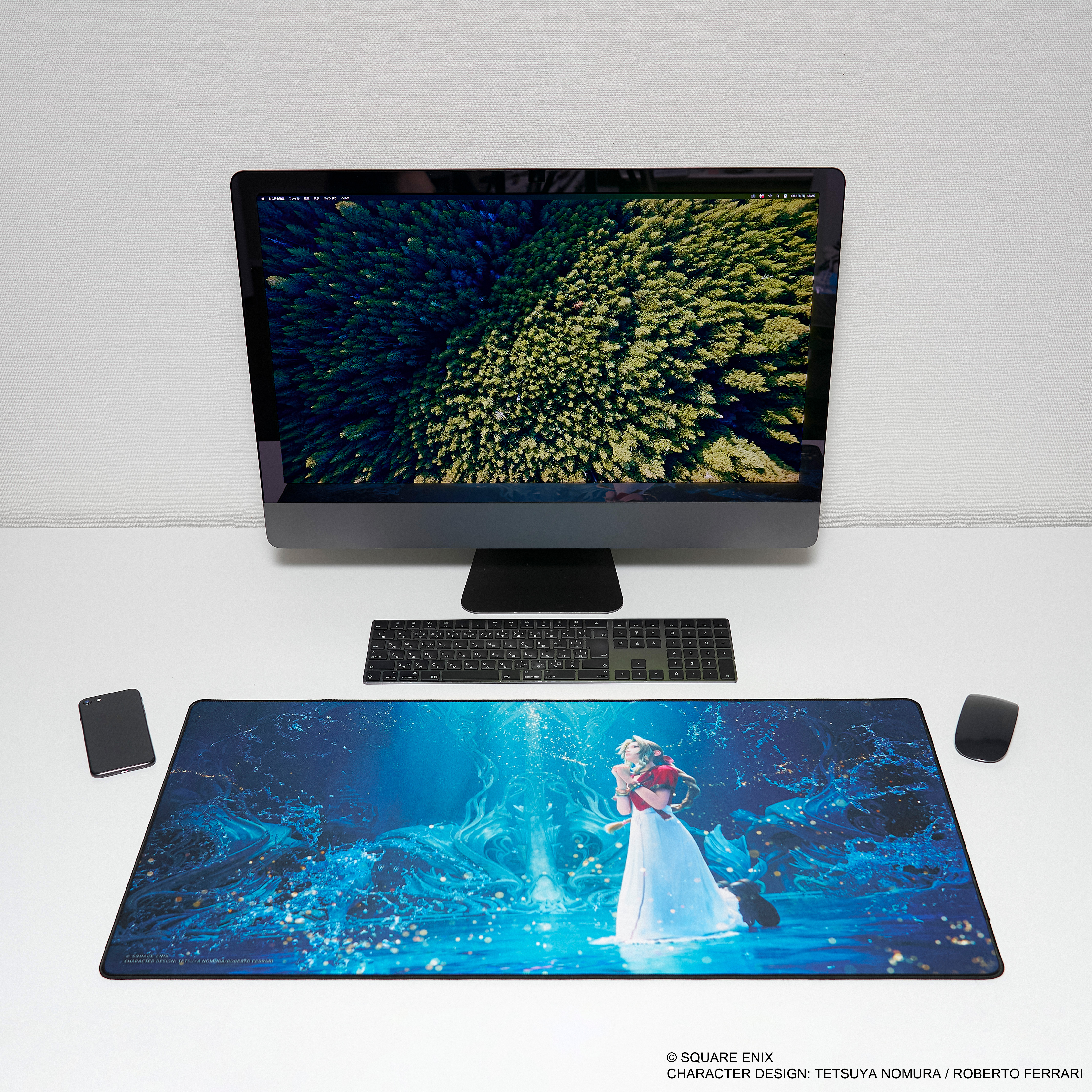 "Final Fantasy VII Rebirth" Gaming Mouse Pad Key Art Aerith