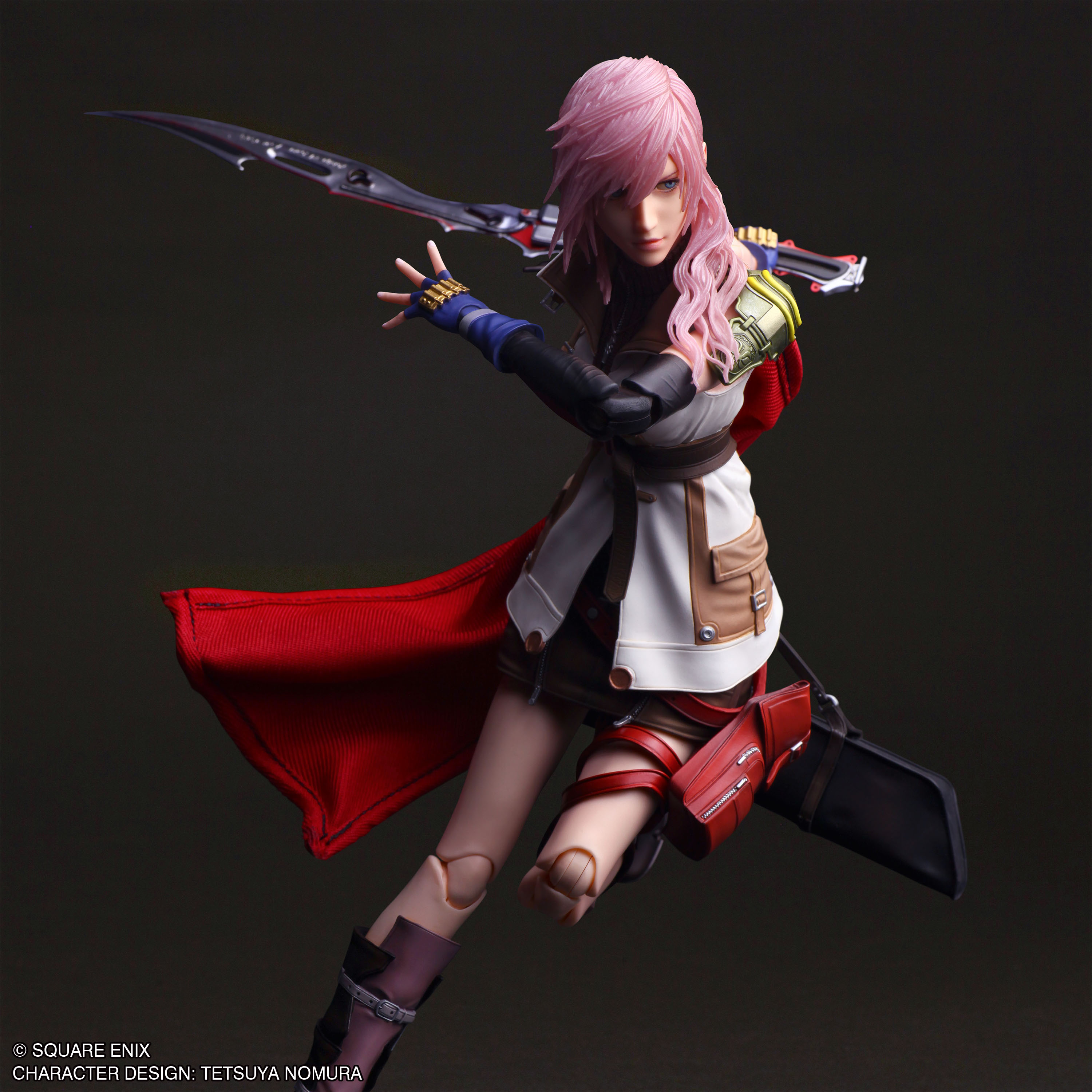 "Final Fantasy XIII" Play Arts Shin Lightning