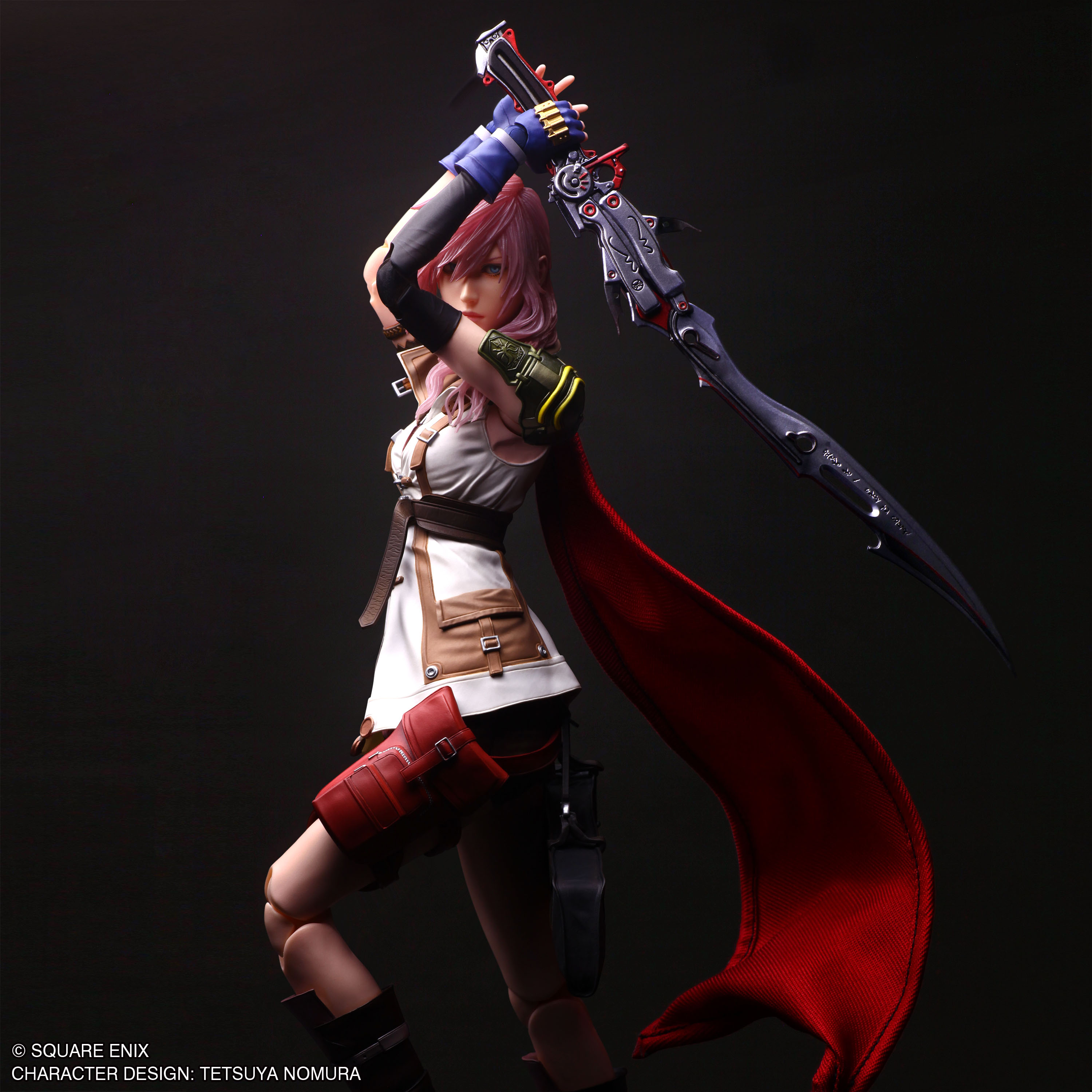 "Final Fantasy XIII" Play Arts Shin Lightning