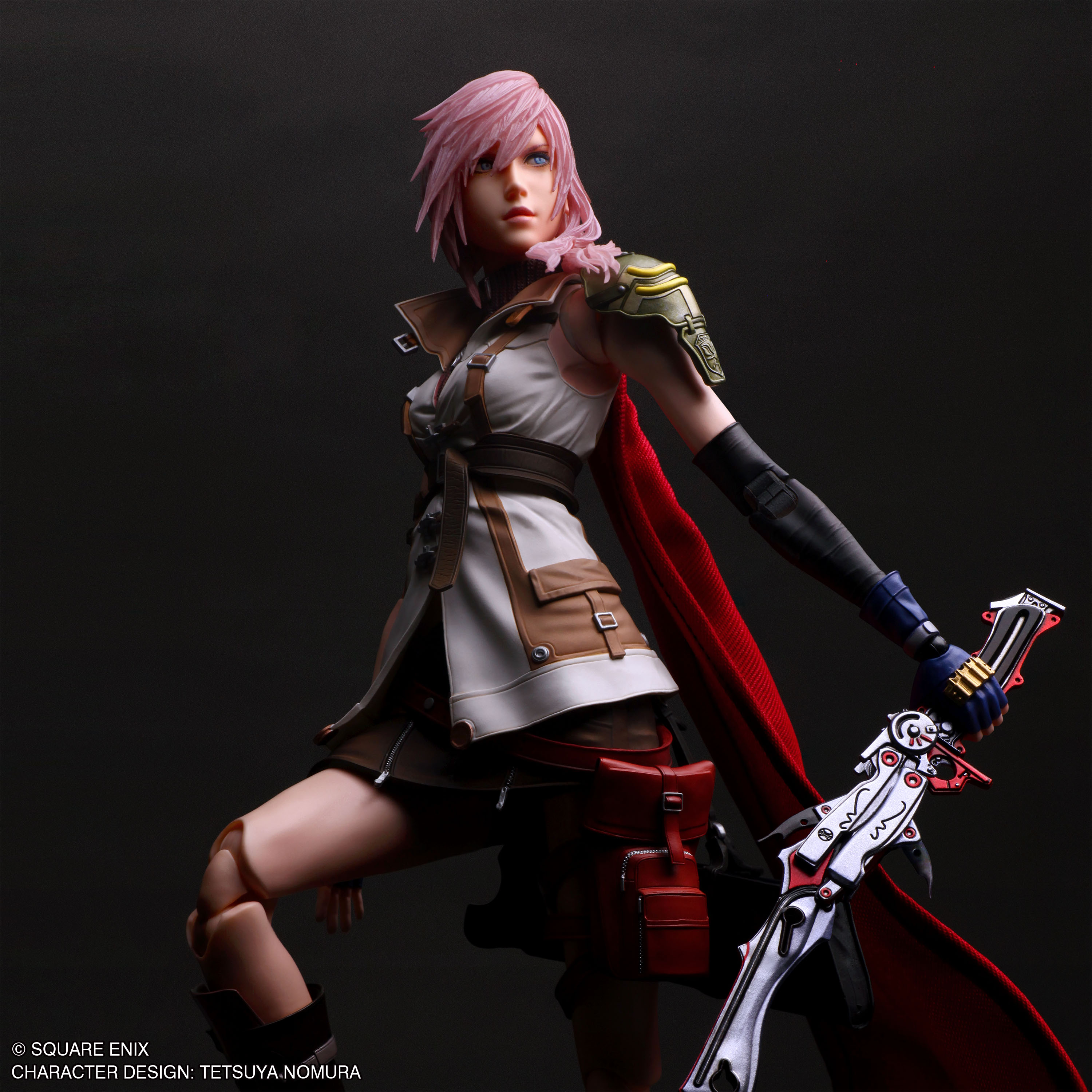 "Final Fantasy XIII" Play Arts Shin Lightning