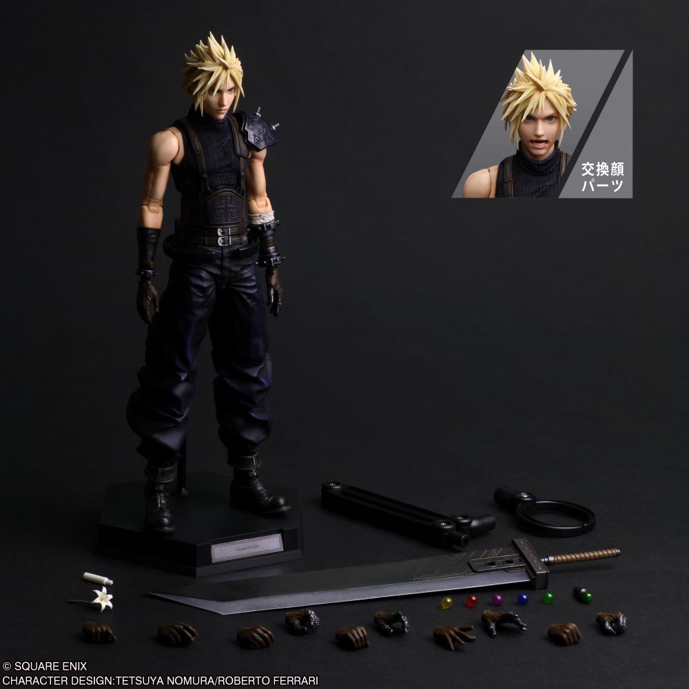 "Final Fantasy VII Rebirth" Play Arts Shin Cloud Strife