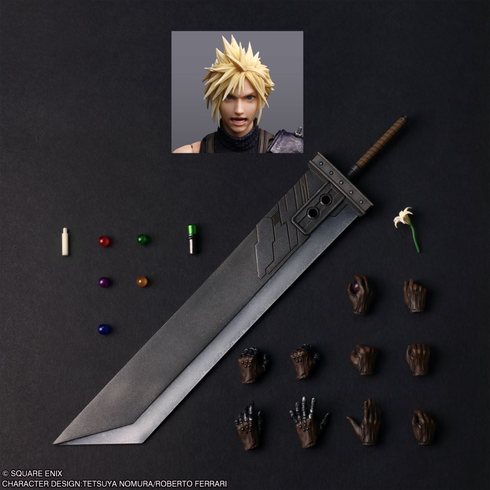 "Final Fantasy VII Rebirth" Play Arts Shin Cloud Strife