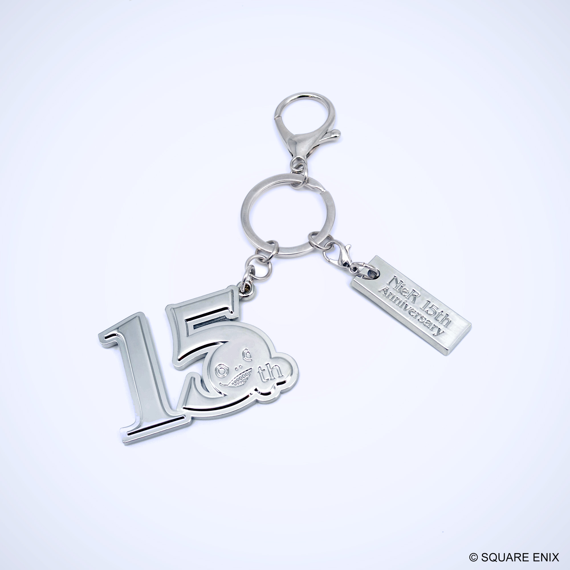 "NieR" Series 15th Anniversary Metal Key Chain