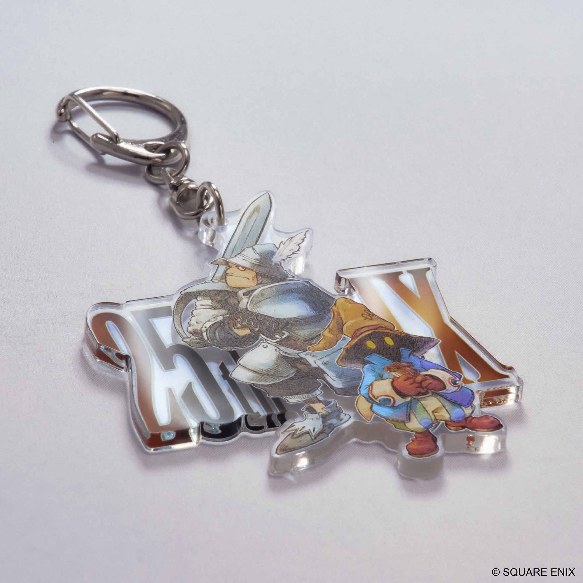 "Final Fantasy IX" 25th Anniversary Acrylic Key Chain Vivi & Steiner