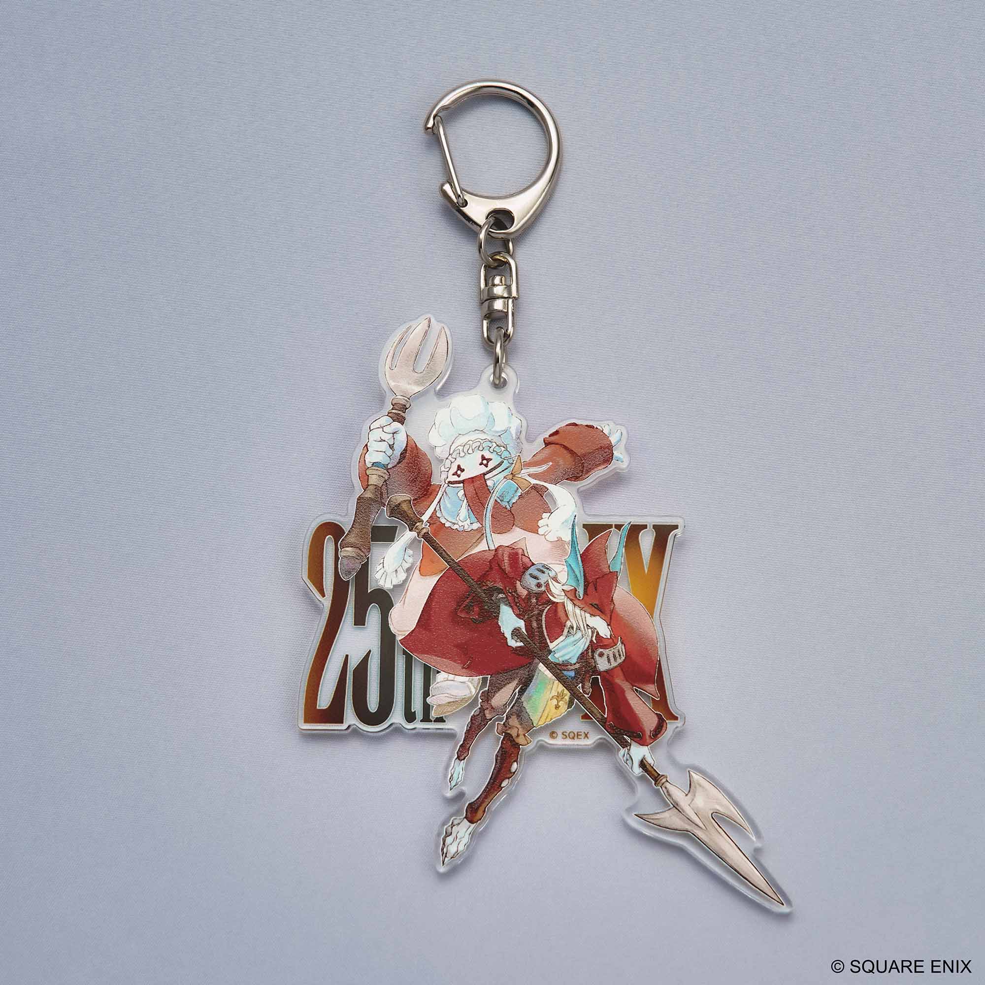 "Final Fantasy IX" 25th Anniversary Acrylic Key Chain Quina & Freya
