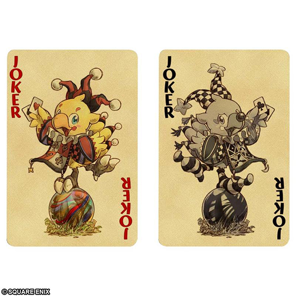 "Final Fantasy" Chocobo Playing Cards