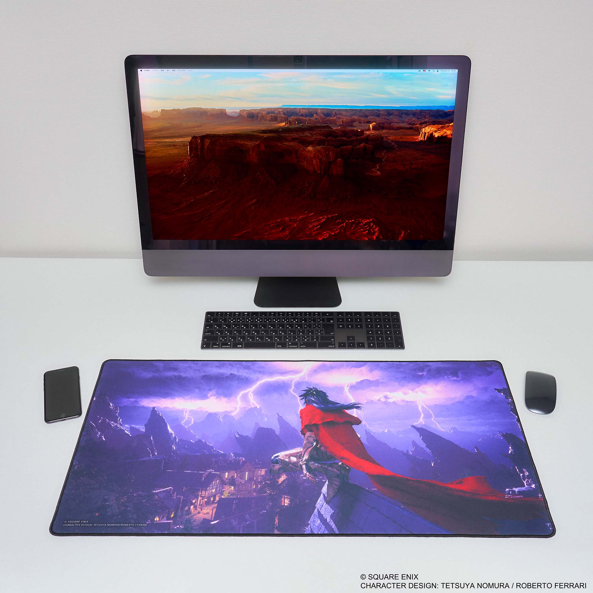 "Final Fantasy VII Rebirth" Gaming Mouse Pad Key Art Vincent