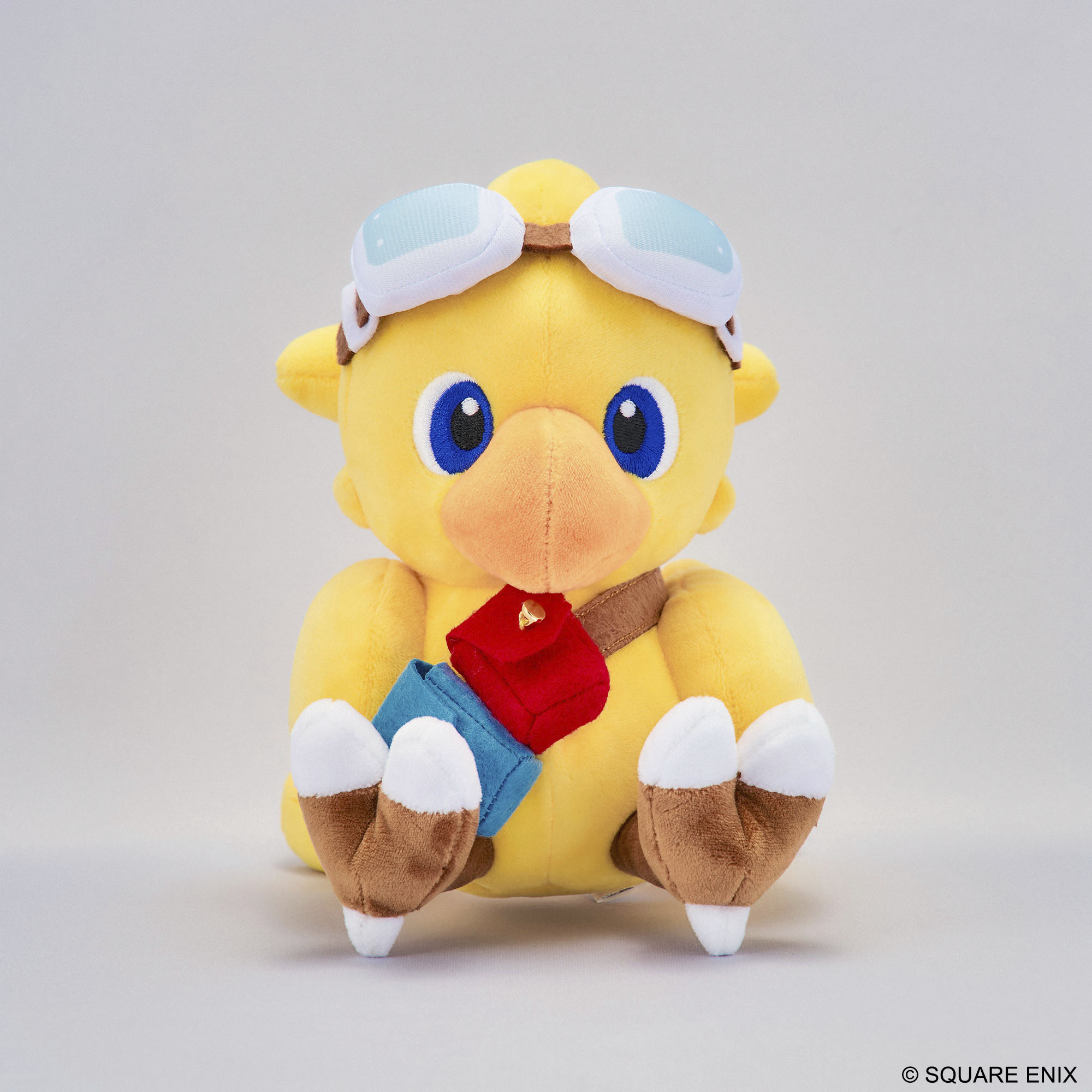 "Final Fantasy" Plush Chocobo Picture Book Chocobo and The Flying Ship Ver.