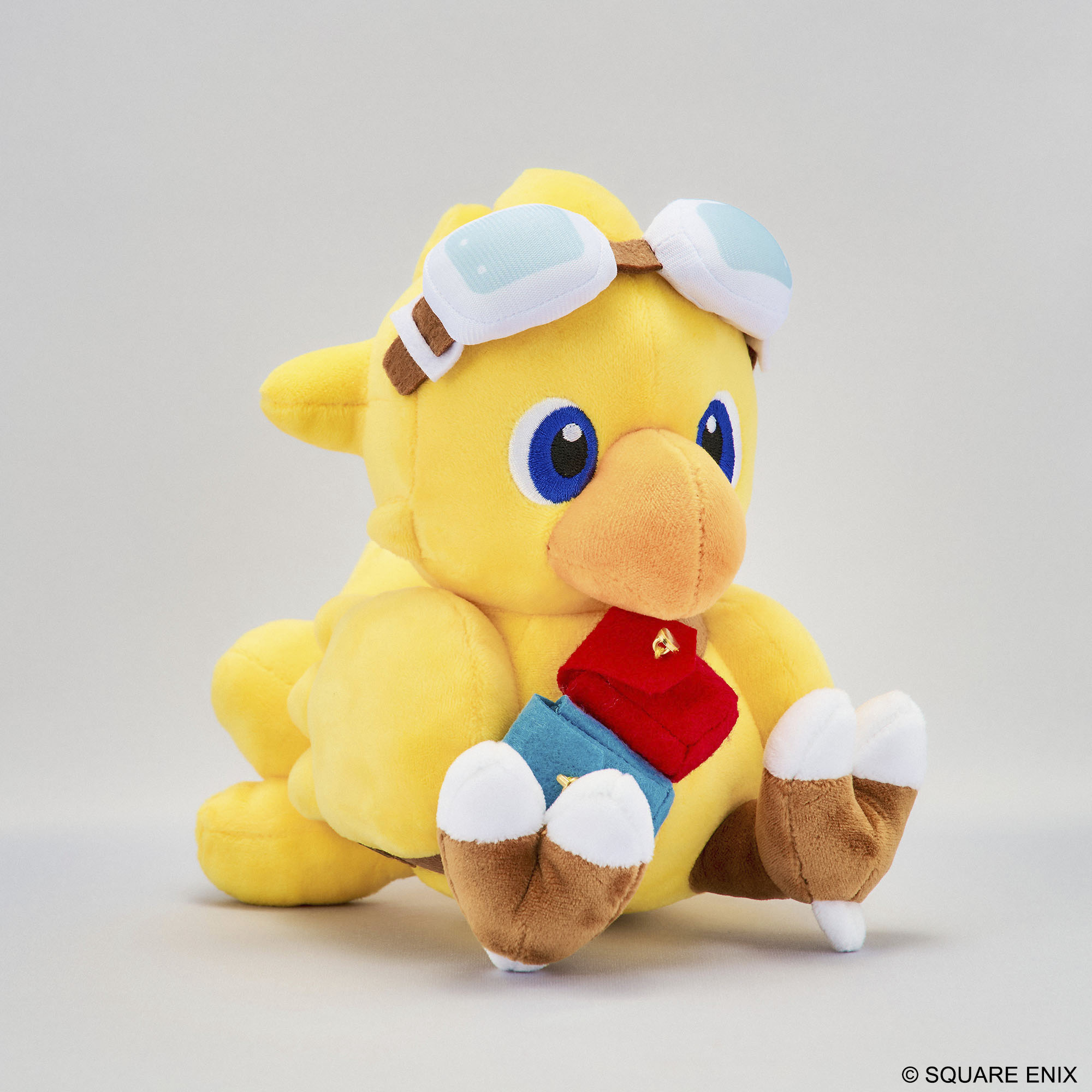 "Final Fantasy" Plush Chocobo Picture Book Chocobo and The Flying Ship Ver.