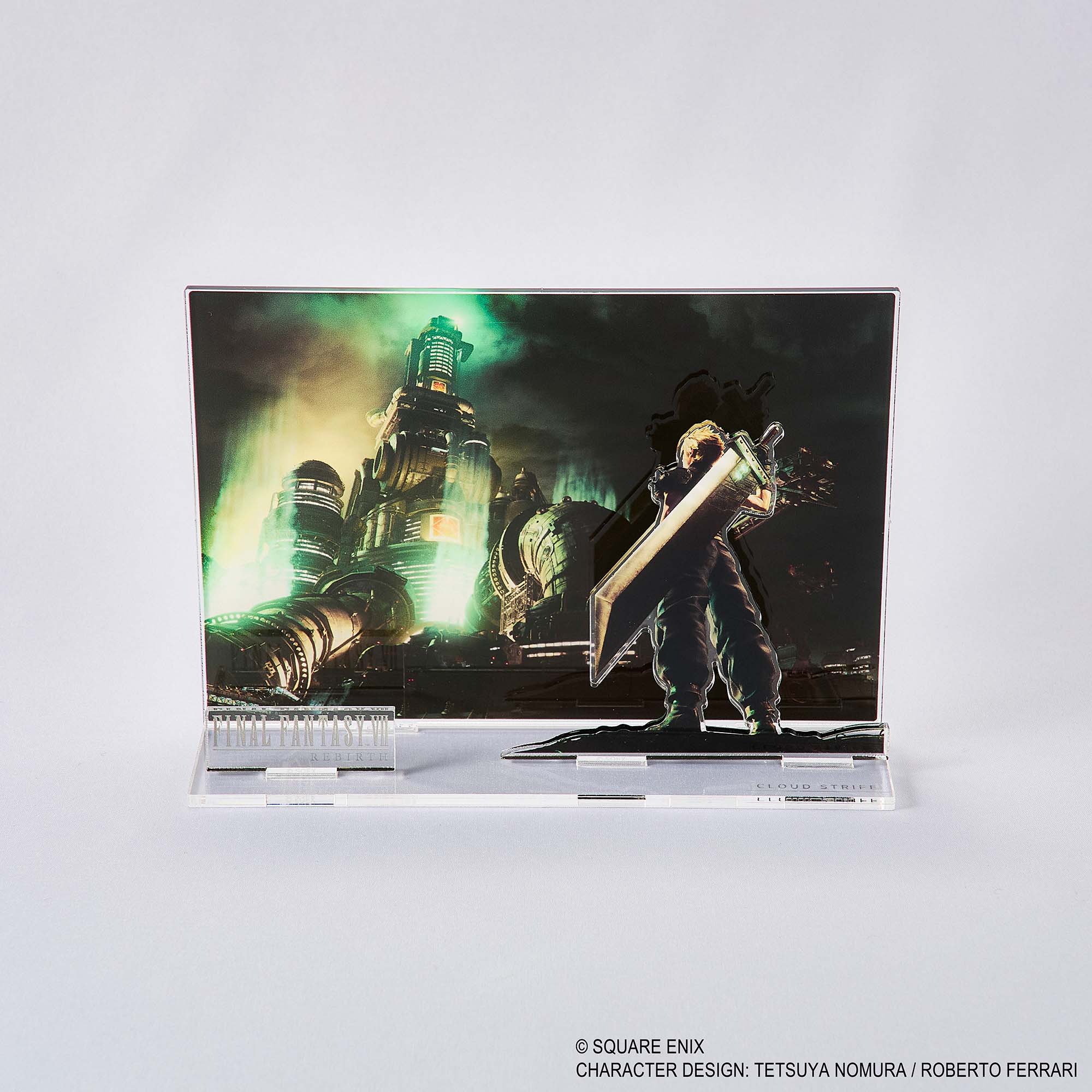 "Final Fantasy VII Rebirth" Acrylic Diorama Key Art Cloud