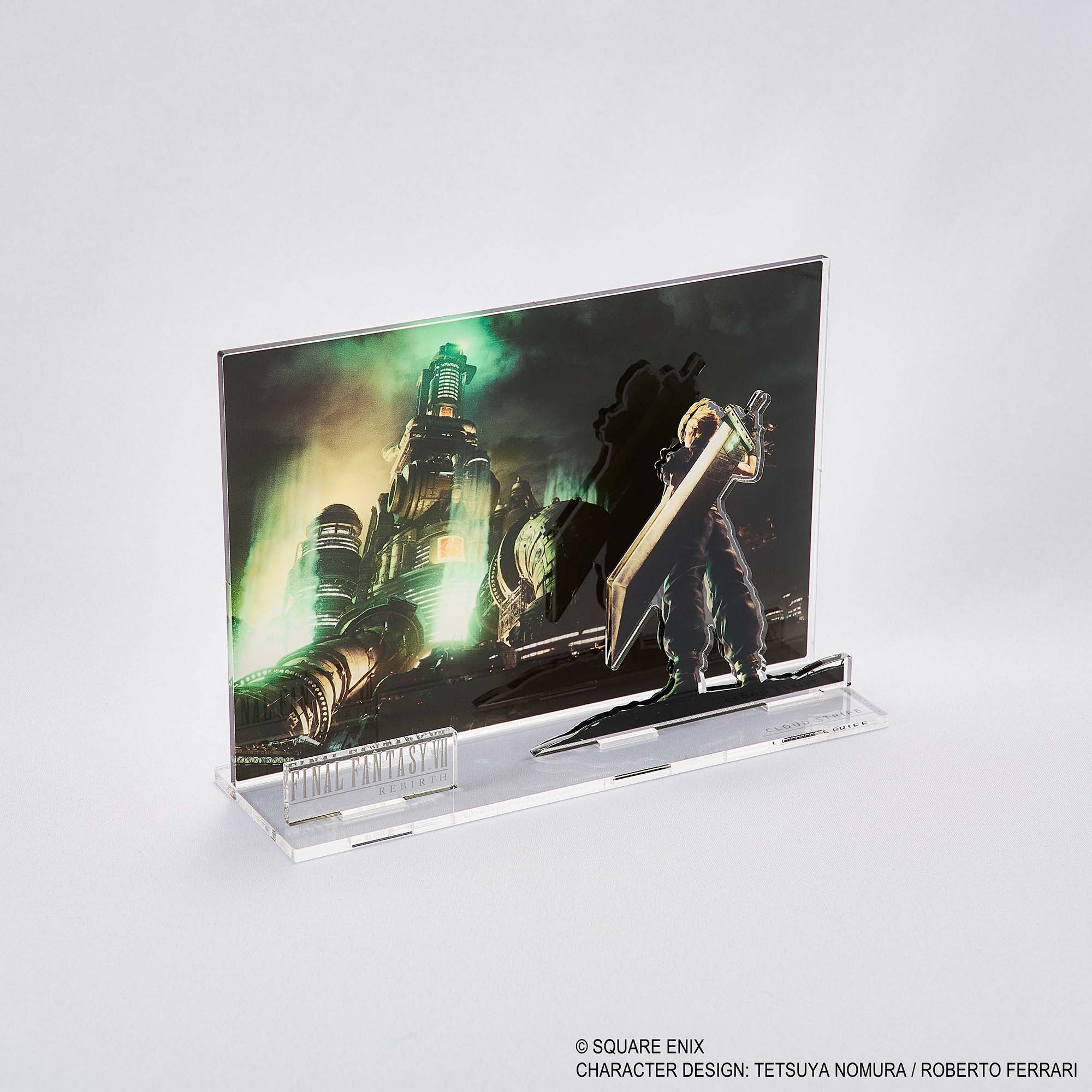 "Final Fantasy VII Rebirth" Acrylic Diorama Key Art Cloud