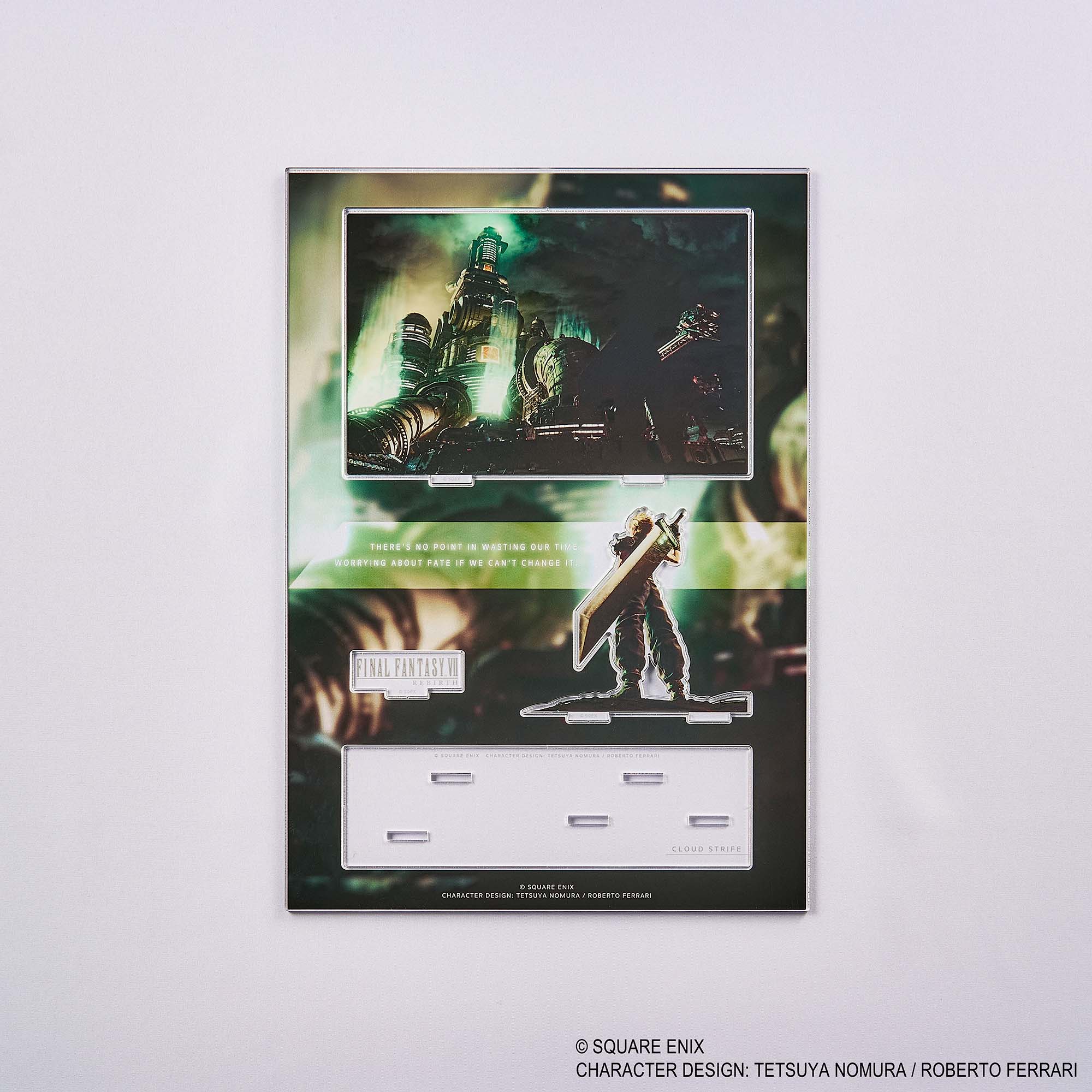 "Final Fantasy VII Rebirth" Acrylic Diorama Key Art Cloud