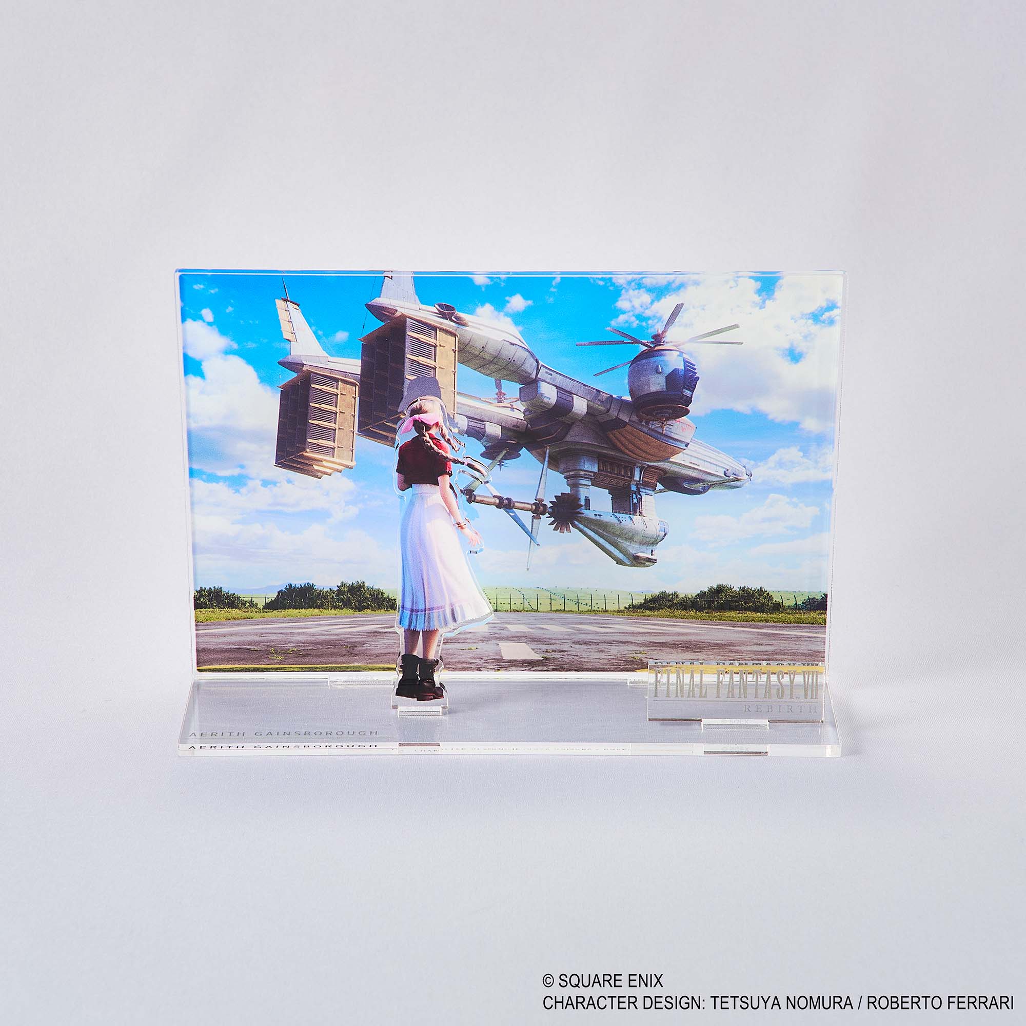 "Final Fantasy VII Rebirth" Acrylic Diorama Key Art Aerith