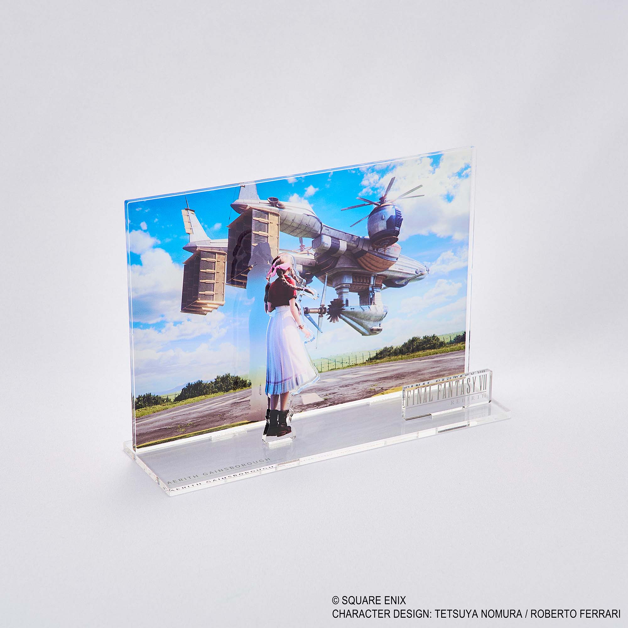 "Final Fantasy VII Rebirth" Acrylic Diorama Key Art Aerith