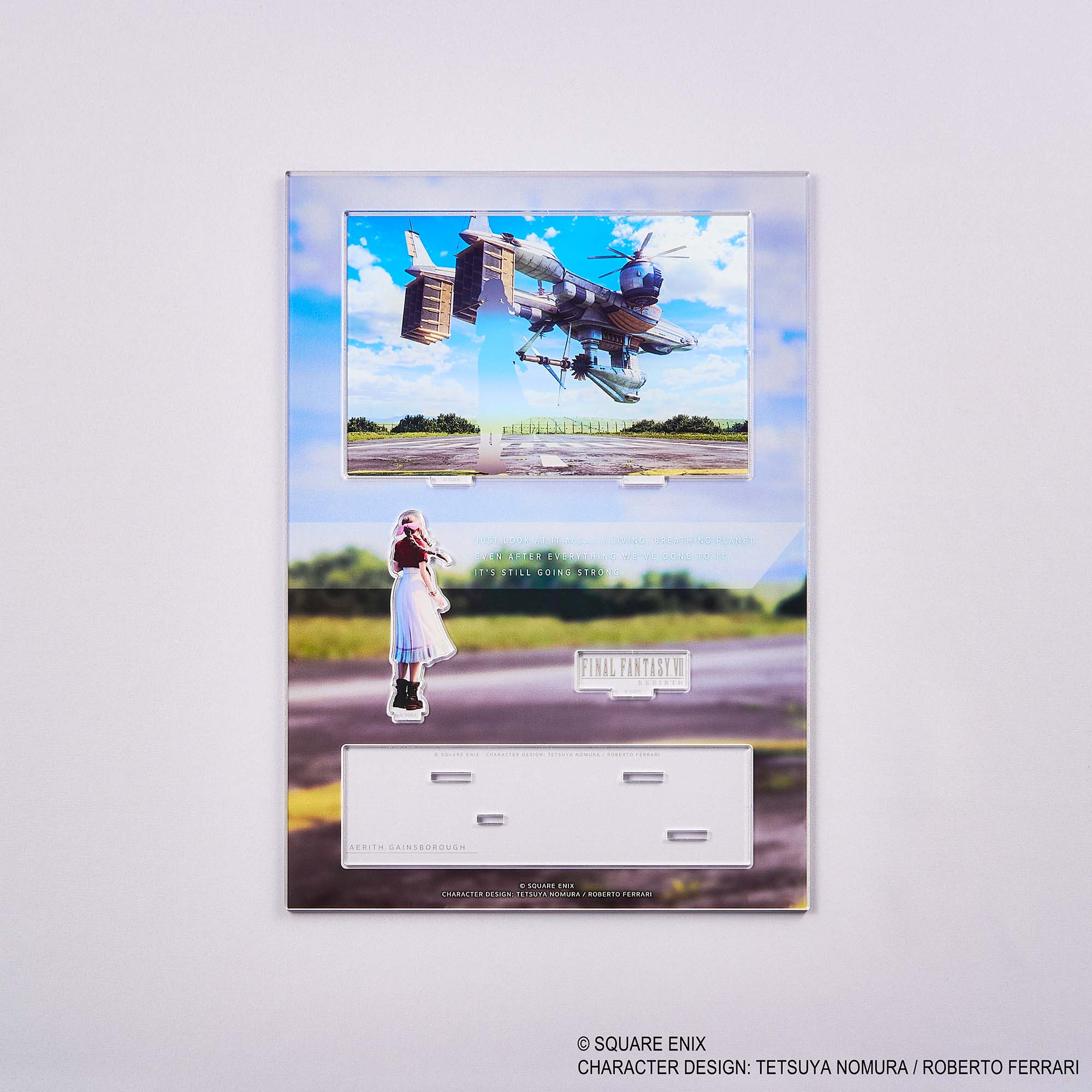 "Final Fantasy VII Rebirth" Acrylic Diorama Key Art Aerith