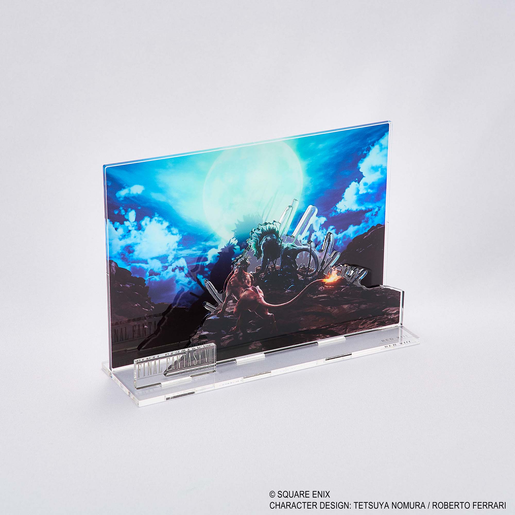 "Final Fantasy VII Rebirth" Acrylic Diorama Key Art Red XIII